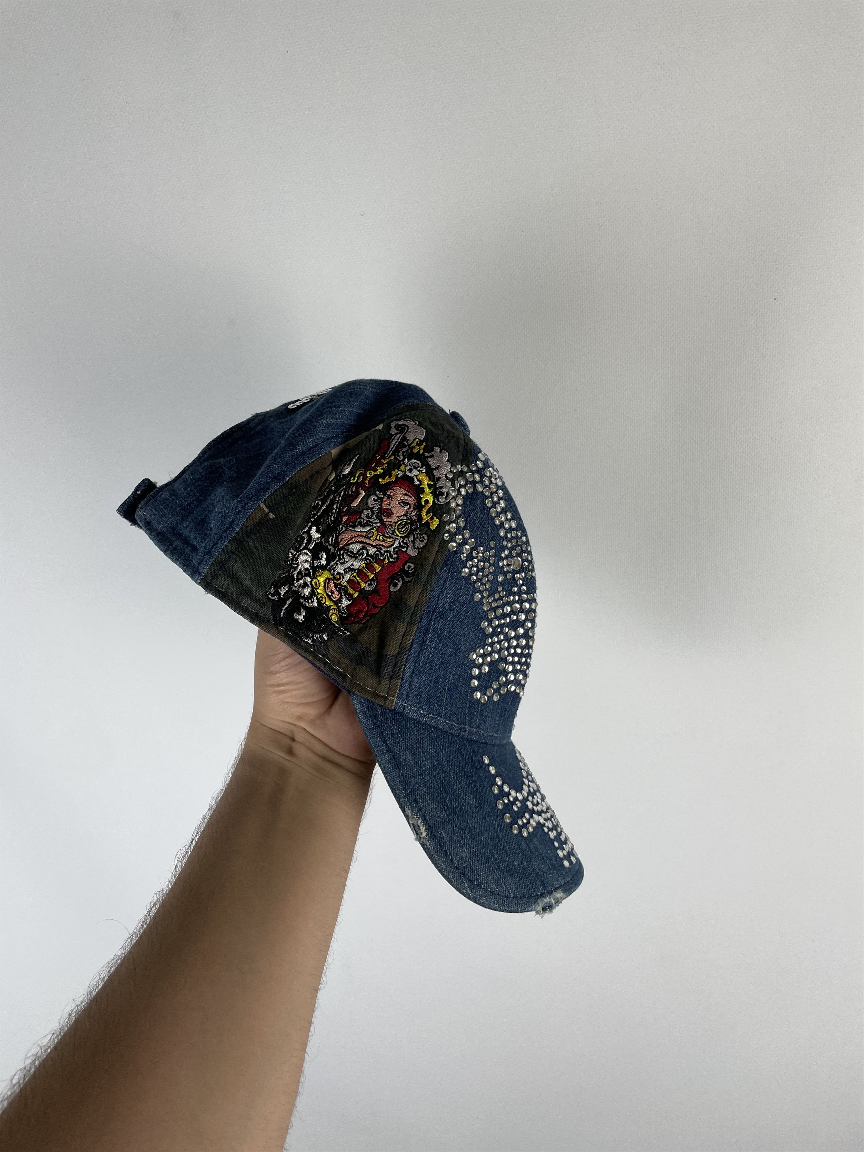 Ed Hardy Vintage Wkk Cap Size ONE SIZE - 2 Thumbnail