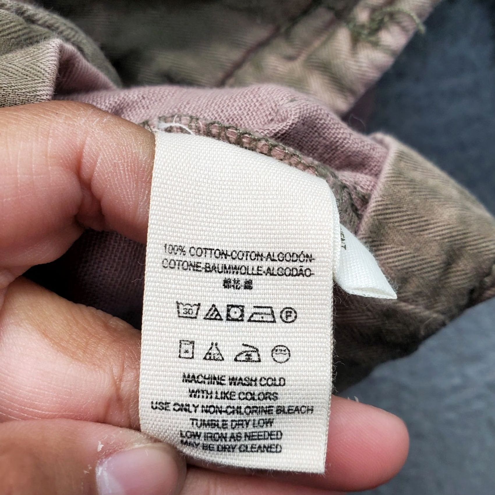 Free People Free People Not Your Brother's Military Jacket Womens XS Multicolor Oversized Shirt Mens Women? Size XS / US 0-2 / IT 36-38 - 6 Thumbnail