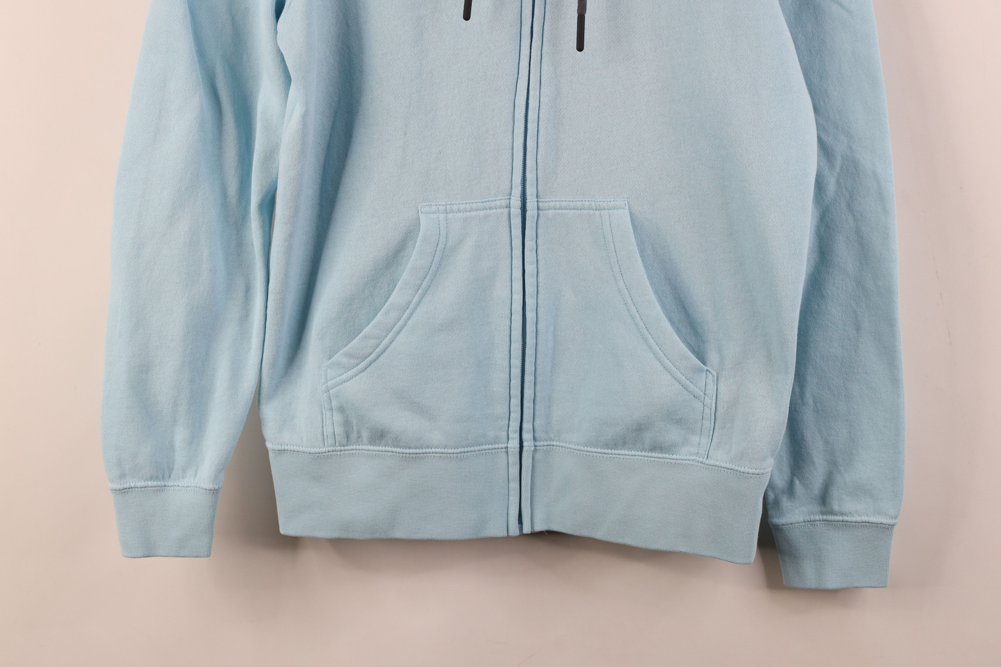 Vintage Klim Racing Spell Out Full Zip Hoodie Sweatshirt Light Blue Size XS / US 0-2 / IT 36-38 - 3 Thumbnail