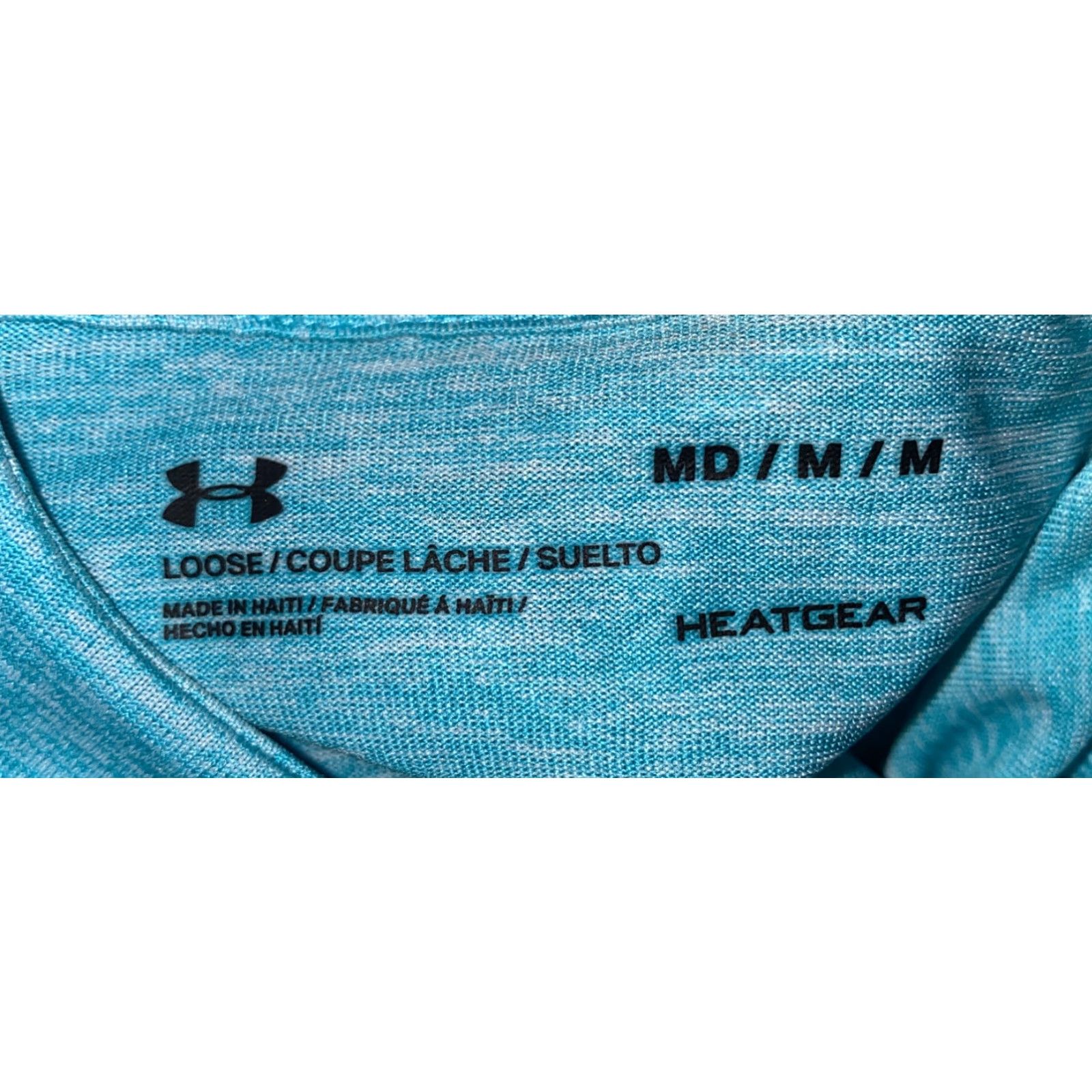 Under Armour Under Armour Hoodie Women M Polyester Long Sleeve Drawstring Hooded Heatgear Teal Blue Pullover Size M / US 6-8 / IT 42-44 - 6 Thumbnail
