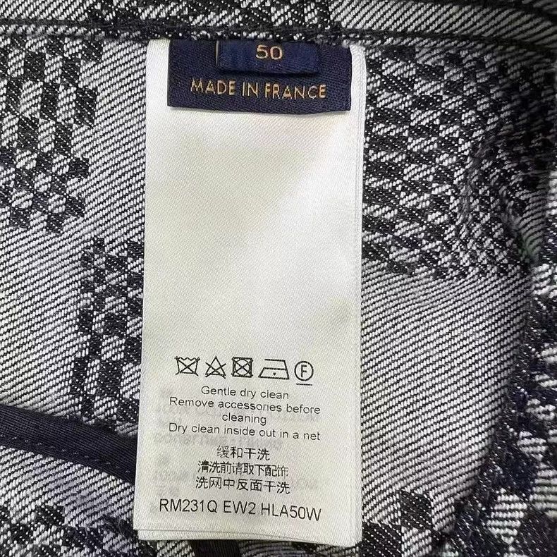 Louis Vuitton Louis Vuitton Checkerboard denim jacket 2503-Nextarrow Size US M / EU 48-50 / 2 - 6 Thumbnail