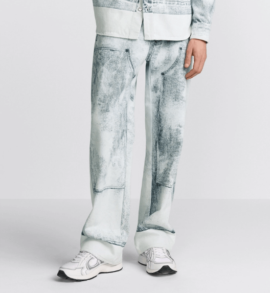 Dior o1w1db11225 383D01 Heritage Jeans in Blue Size US 32 / EU 48 - 5 Thumbnail