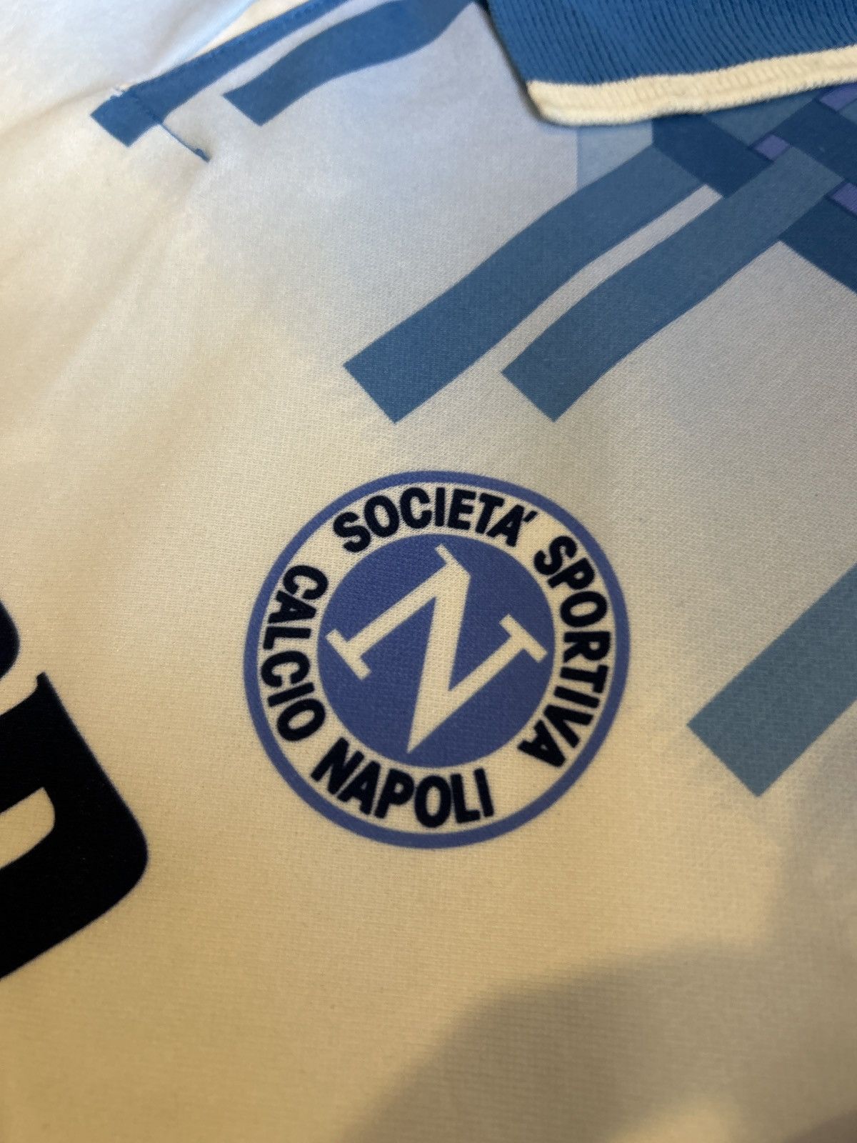 Lotto Sport × Vintage 94/95 SSC Napoli Away Shirt Size US L / EU 52-54 / 3 - 6 Thumbnail