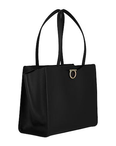 Salvatore Ferragamo o1s1rm1124 Size: OS / Leather Shoulder Bag in Black Size ONE SIZE - 2 Thumbnail