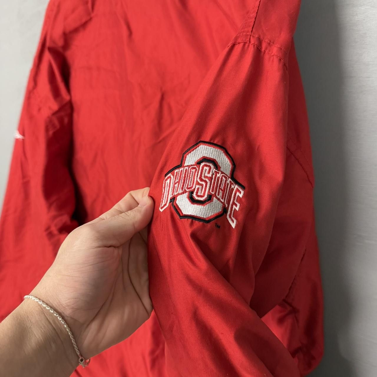 Reebok Vintage Ohio State Reebok Windbreaker Jacket XL Size US XL / EU 56 / 4 - 5 Thumbnail