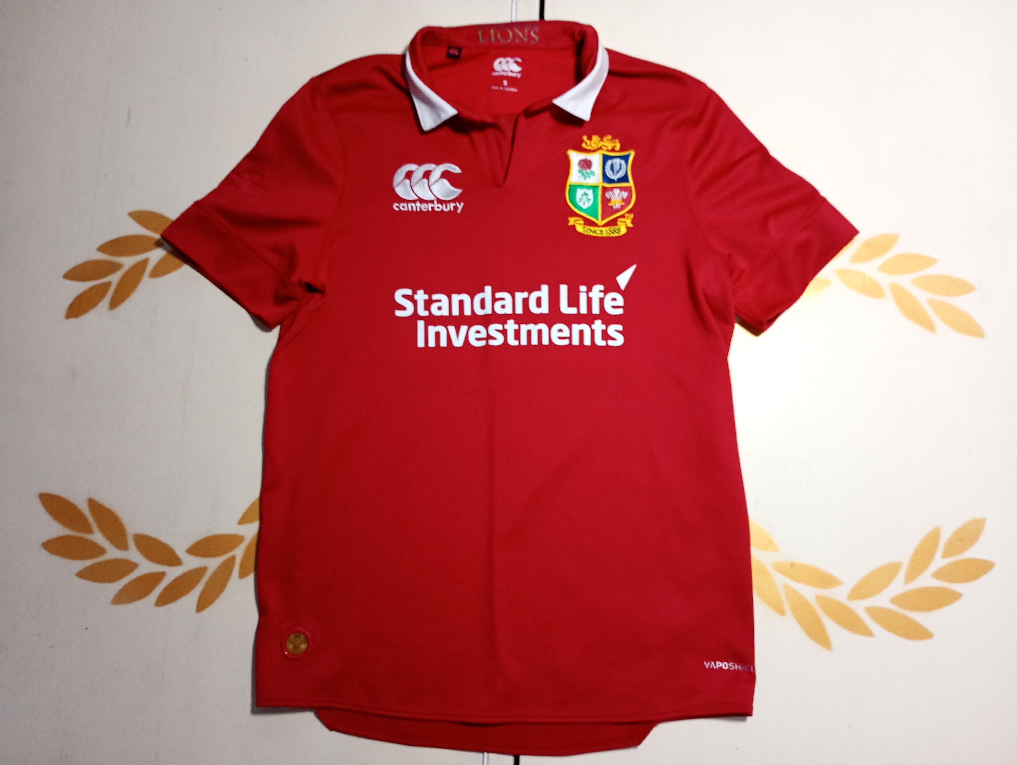 Canterbury of New Zealand Canterbury British & Irish Rugby Shirt 2017 Size US S / EU 44-46 / 1 - 1 Thumbnail