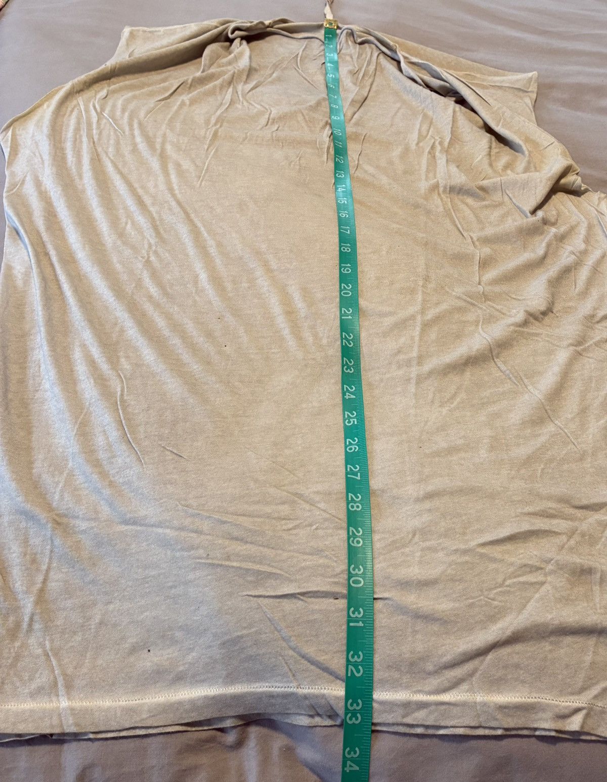 Damir Doma Damir Doma Draped Cowl Short Sleeve Tee in Taupe Size US M / EU 48-50 / 2 - 11 Thumbnail