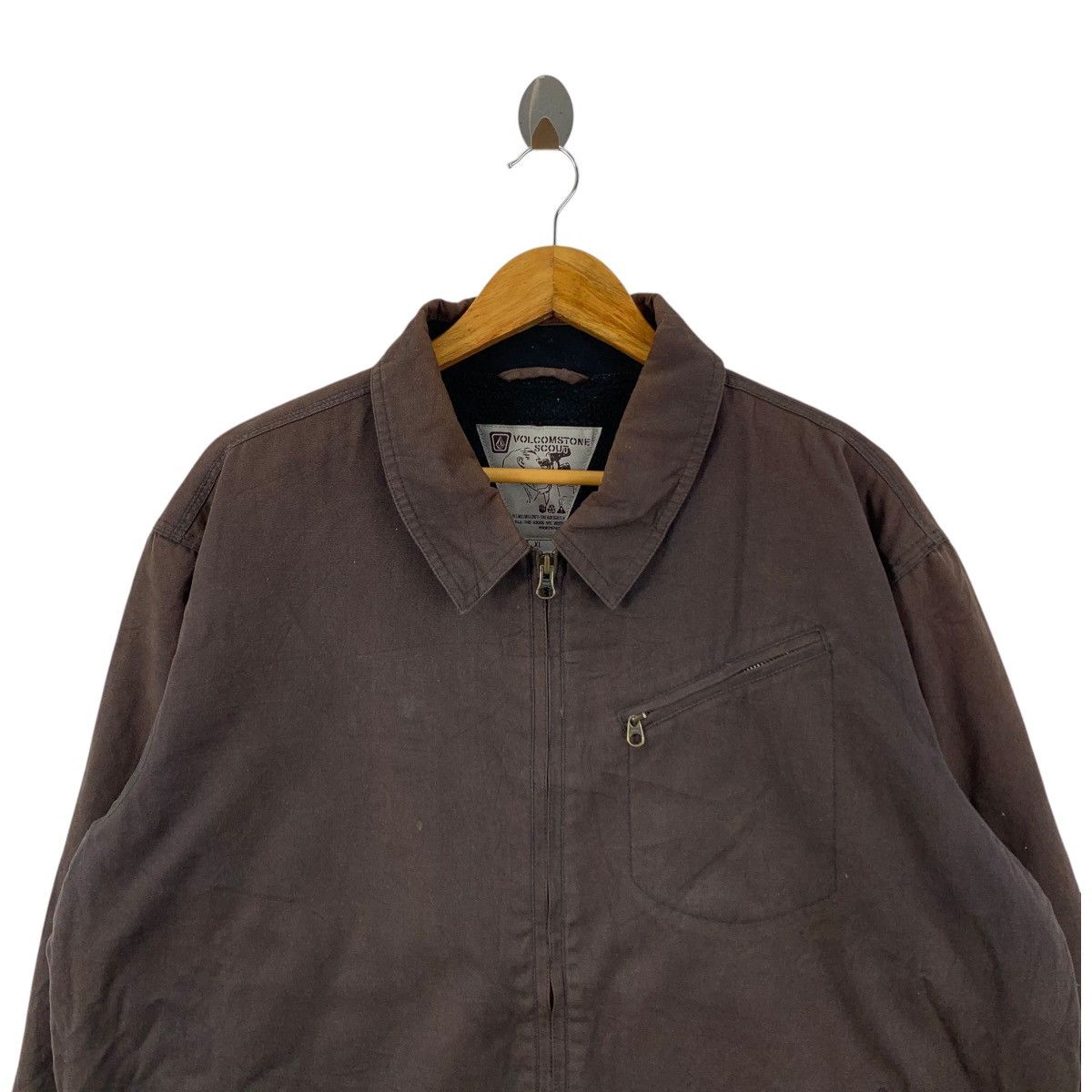 Volcom VOLCOM STONE SCOUT Outdoor Multi Pockets Brown Bomber Jacket Size US XL / EU 56 / 4 - 4 Thumbnail