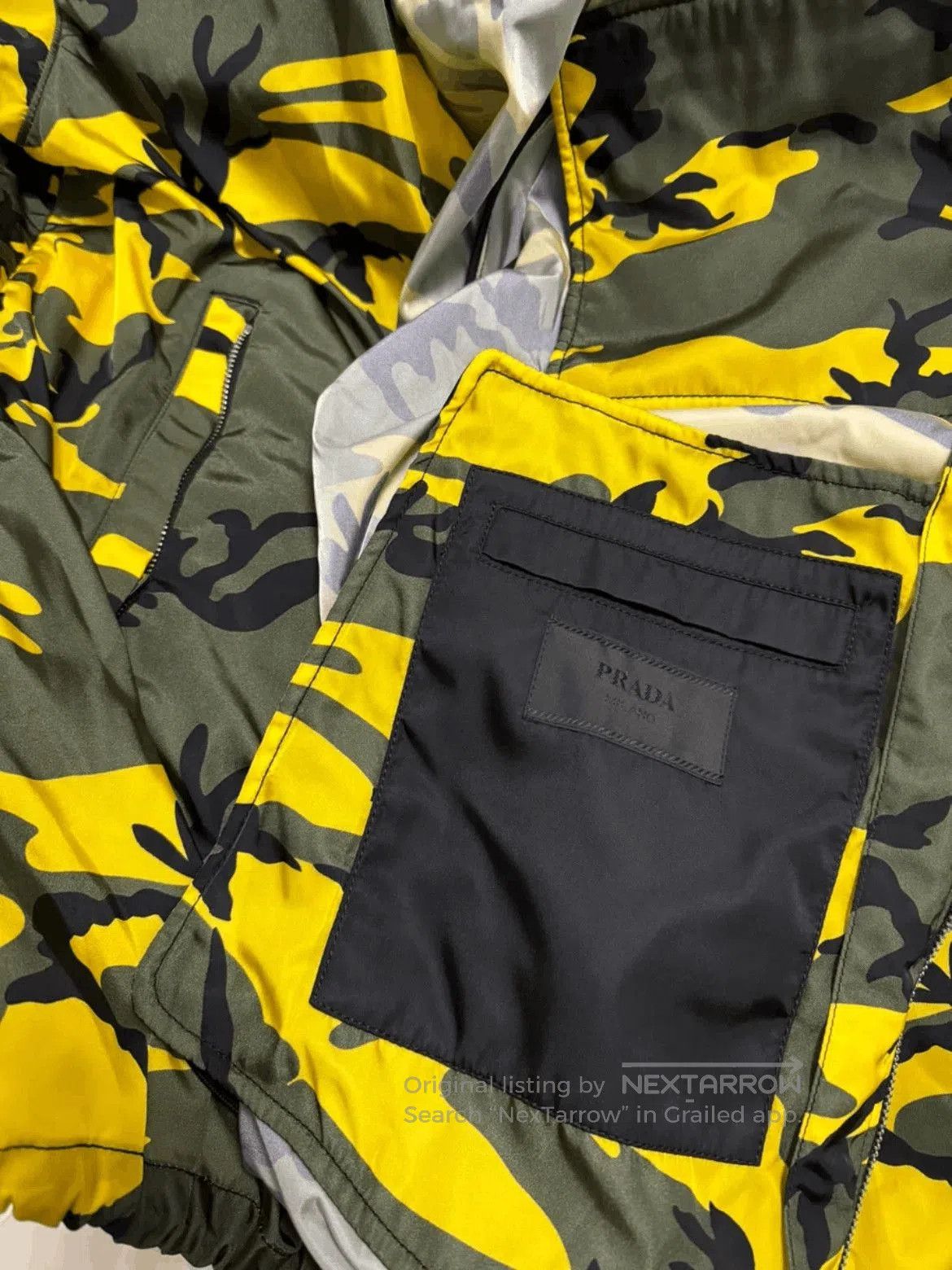 Prada Prada Camo Print Parka. Size US M / EU 48-50 / 2 - 4 Thumbnail