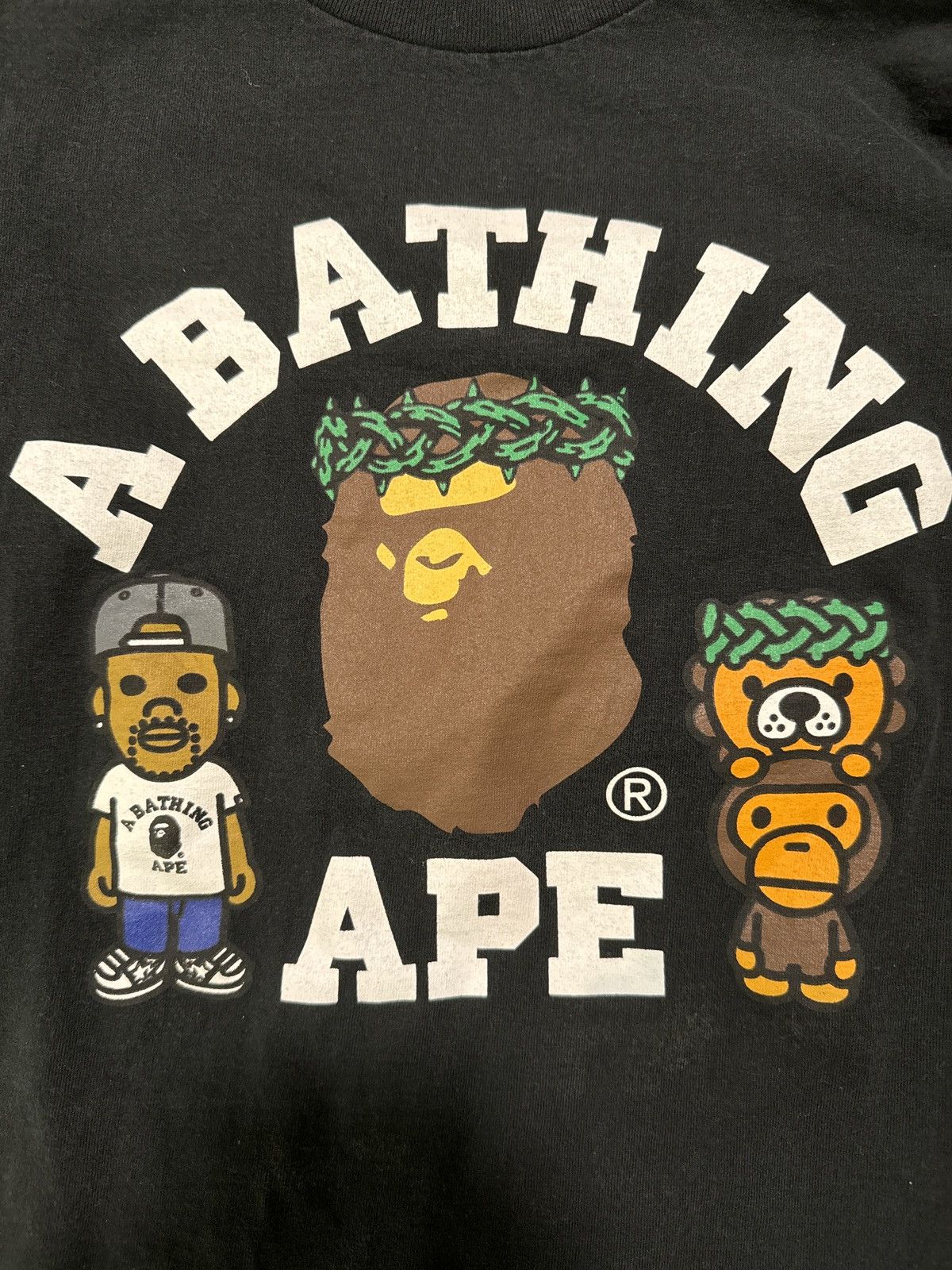 Big Sean Bape NY 10th Anniversary Big Sean L/S Tee Size US L / EU 52-54 / 3 - 3 Thumbnail