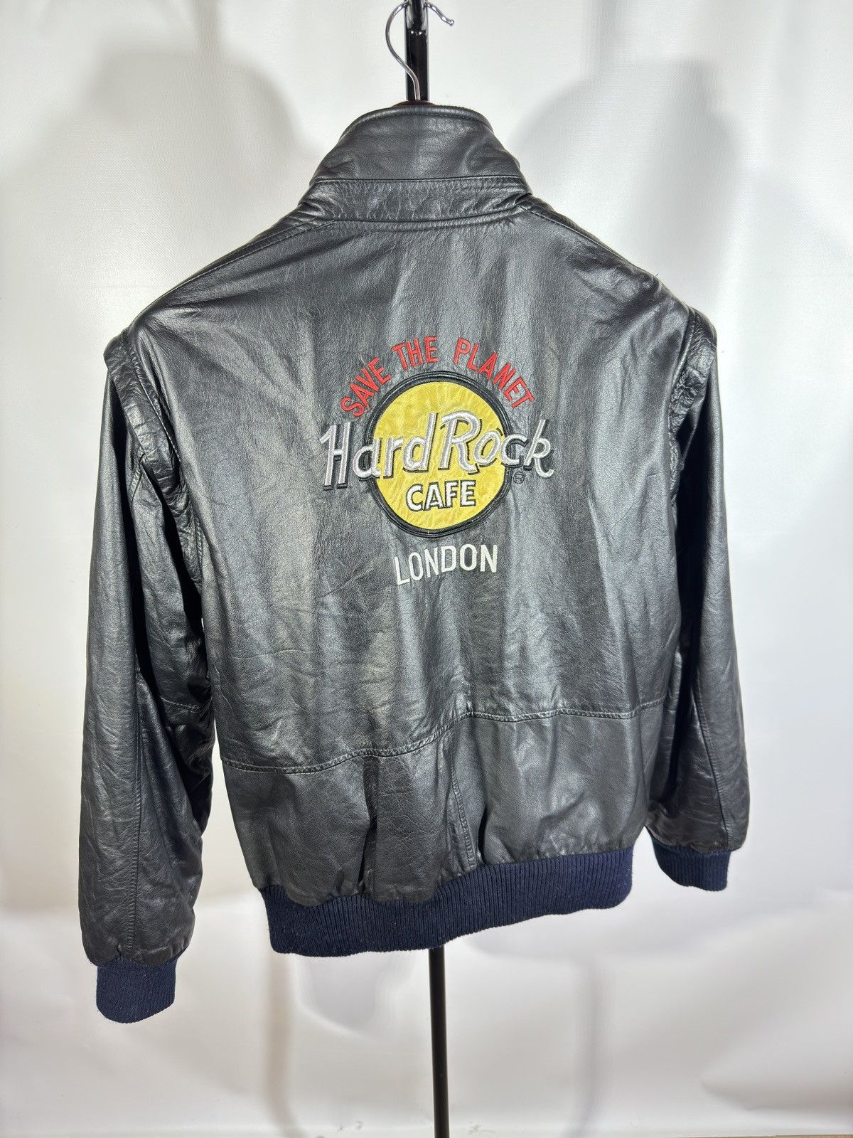 Men's Hard Rock Cafe Leather Jackets | Grailed