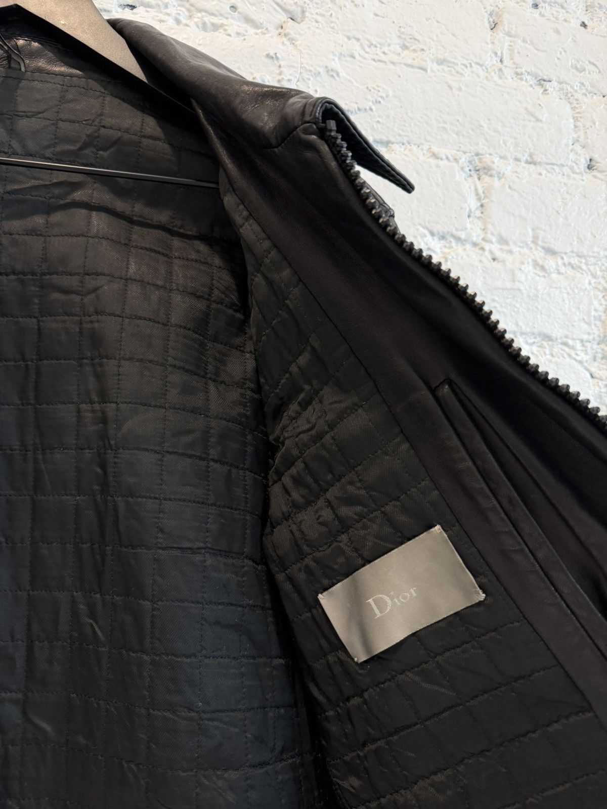 Dior A/W 2007 DIOR ‘NAVIGATE’ FOUR POCKET LEATHER JACKET Size US M / EU 48-50 / 2 - 4 Thumbnail