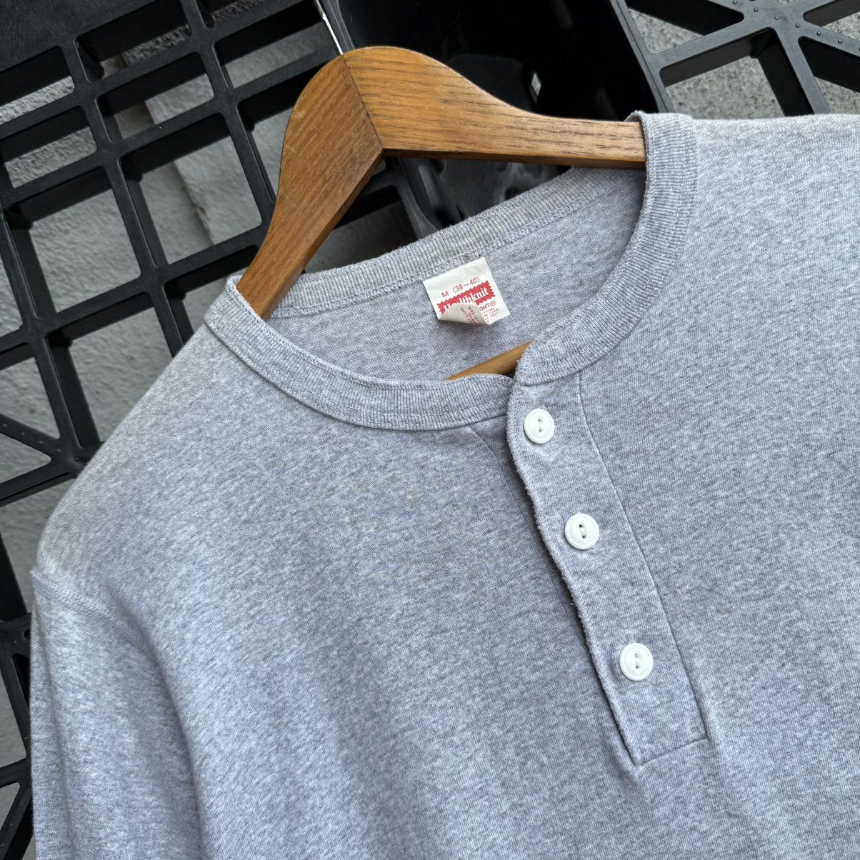 Vintage Vintage 90’s Healtknit Basic Long Sleeve Tee Size US M / EU 48-50 / 2 - 4 Thumbnail