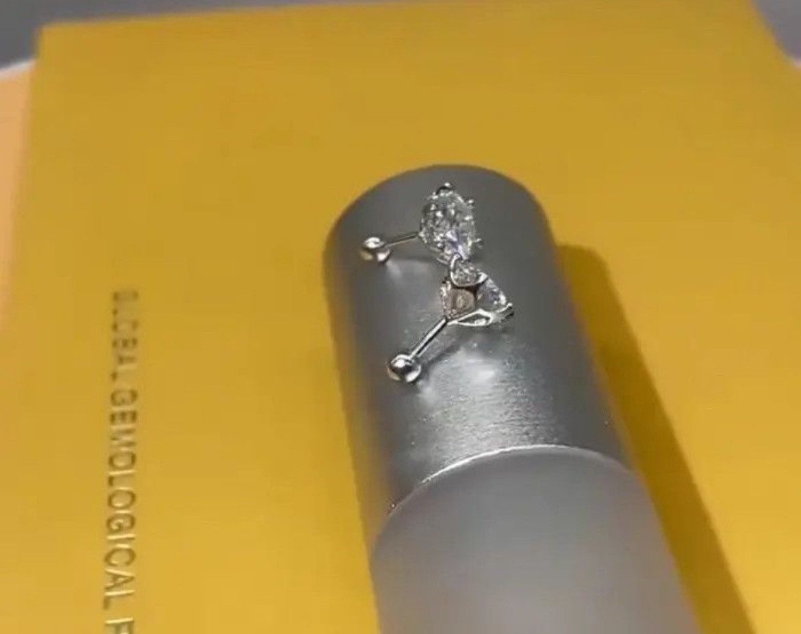 Jewelry Screw Stud Earrings Size ONE SIZE - 2 Thumbnail
