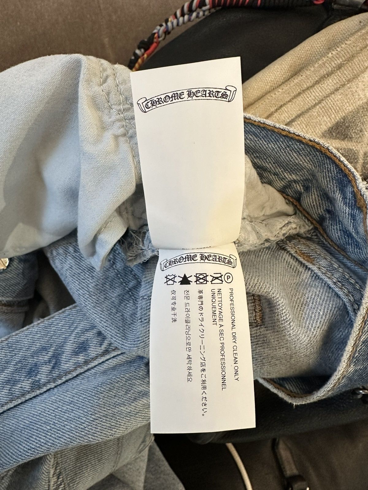 Chrome Hearts CHROME HEARTS LEVIS CROSS PATCH DENIM SZ33 Size US 33 - 11 Thumbnail