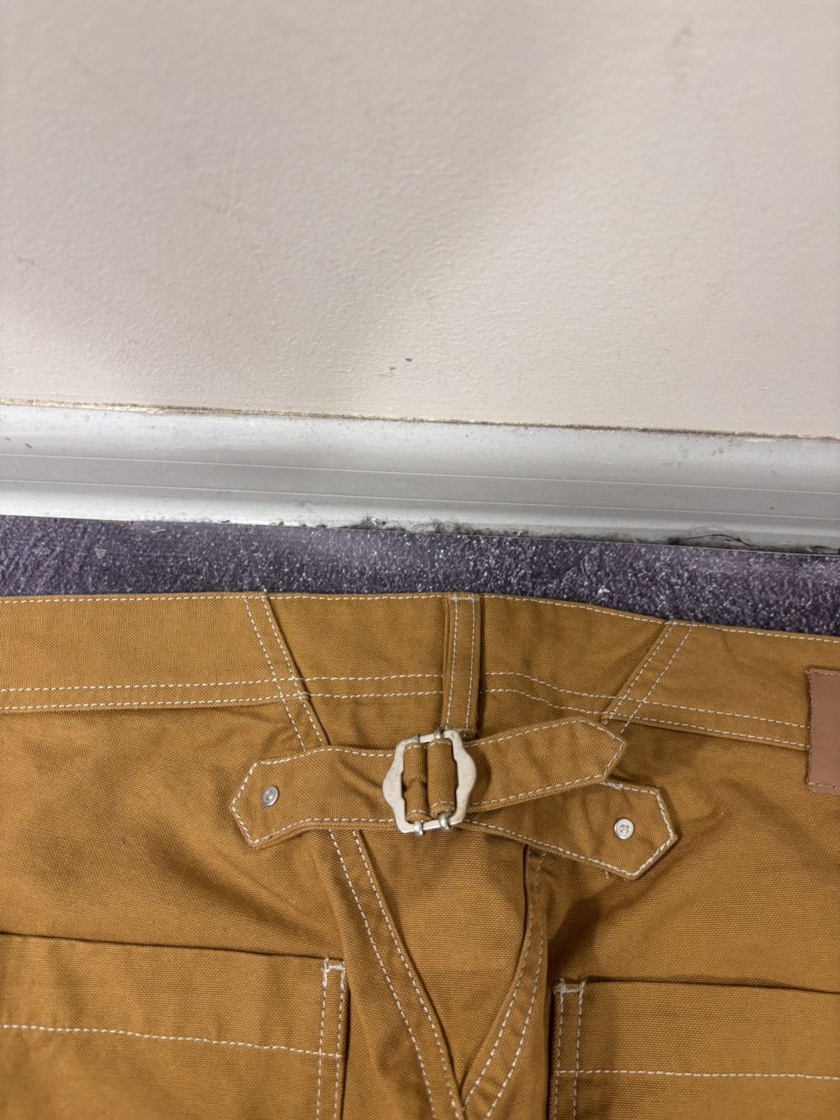 Diesel Diesel P-Frank NWT Men’s Mustard Orange Dungaree Pants Size US 36 / EU 52 - 17 Thumbnail