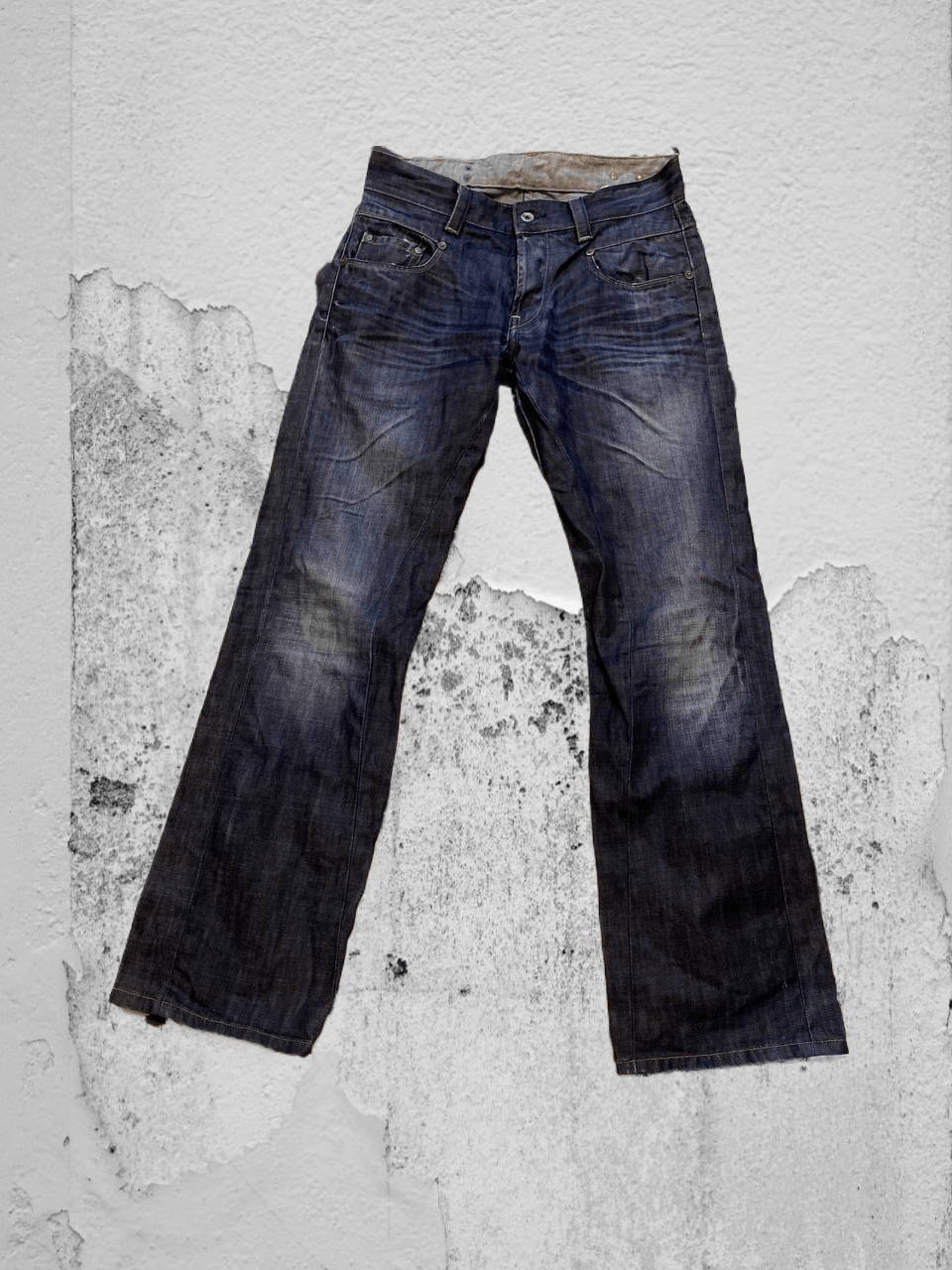 streetwear G-Star Raw 3301 blue jeans denim pants vintage