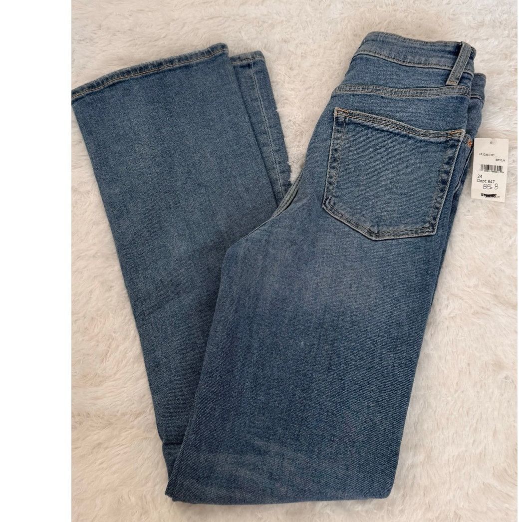 Other NWT Lovers & Friends Greyson Ultra High Rise Boot Jeans 24" Size 24" / US 00 / IT 34 - 3 Thumbnail
