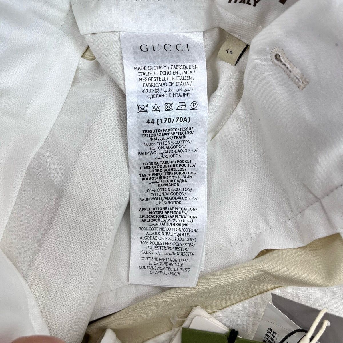 Gucci Gucci logo-appliqué cargo shorts Size US 44 / EU 60 - 5 Thumbnail