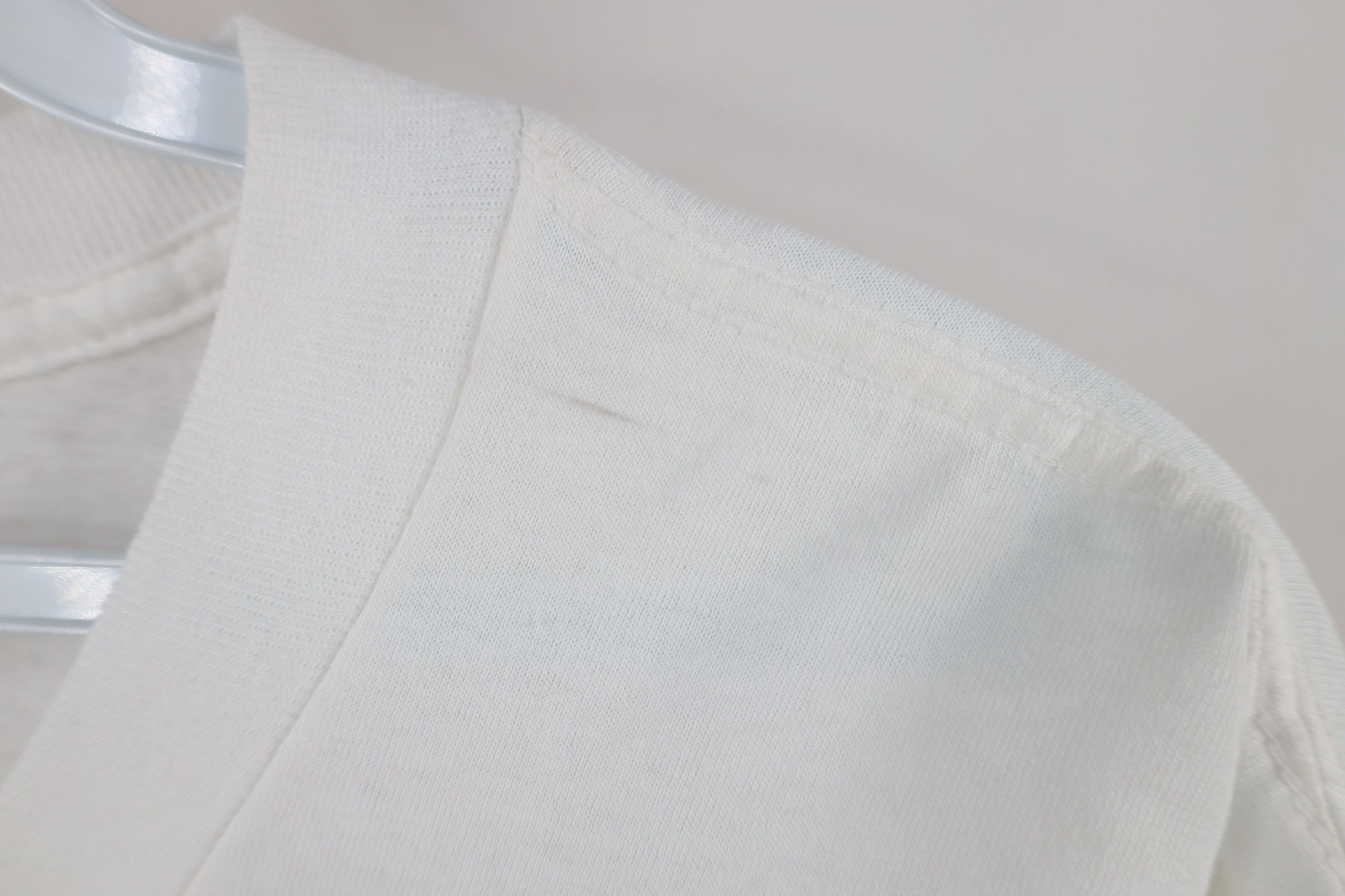 Vintage Vintage 90s Streetwear Short Sleeve T-Shirt White Cotton USA Size US XL / EU 56 / 4 - 6 Thumbnail