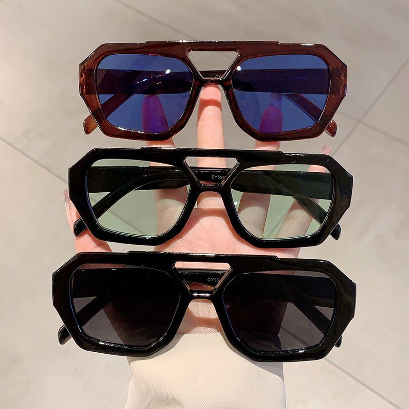 VIBE New Trend Street ins style custom avant-garde sunglasses Size ONE SIZE - 1 Thumbnail