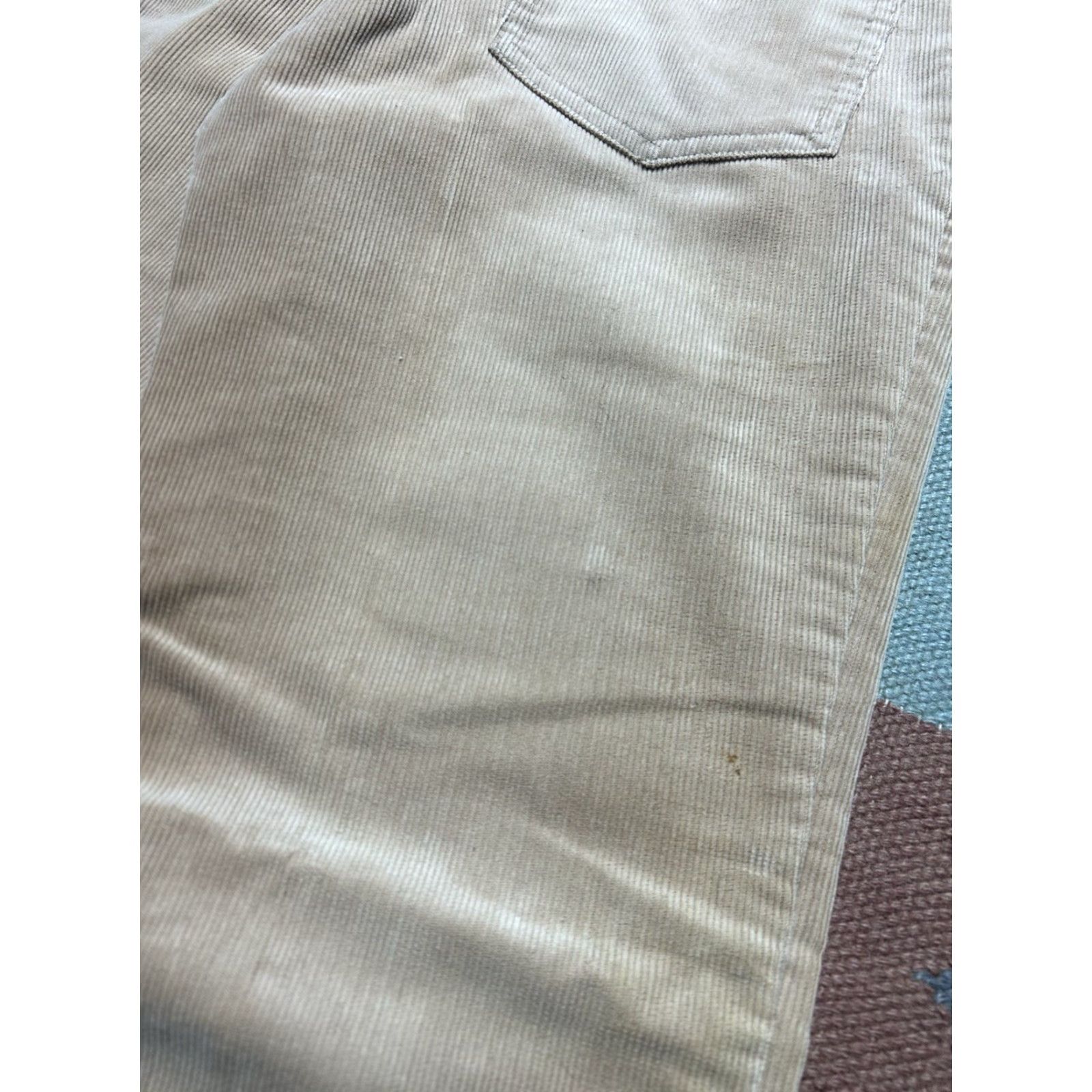 Gap VINTAGE Gap Pioneer Corduroy Pants Straight Khaki Tan 30x31 Mens Beige 70s Khakis Pants Size US 30 / EU 46 - 3 Thumbnail