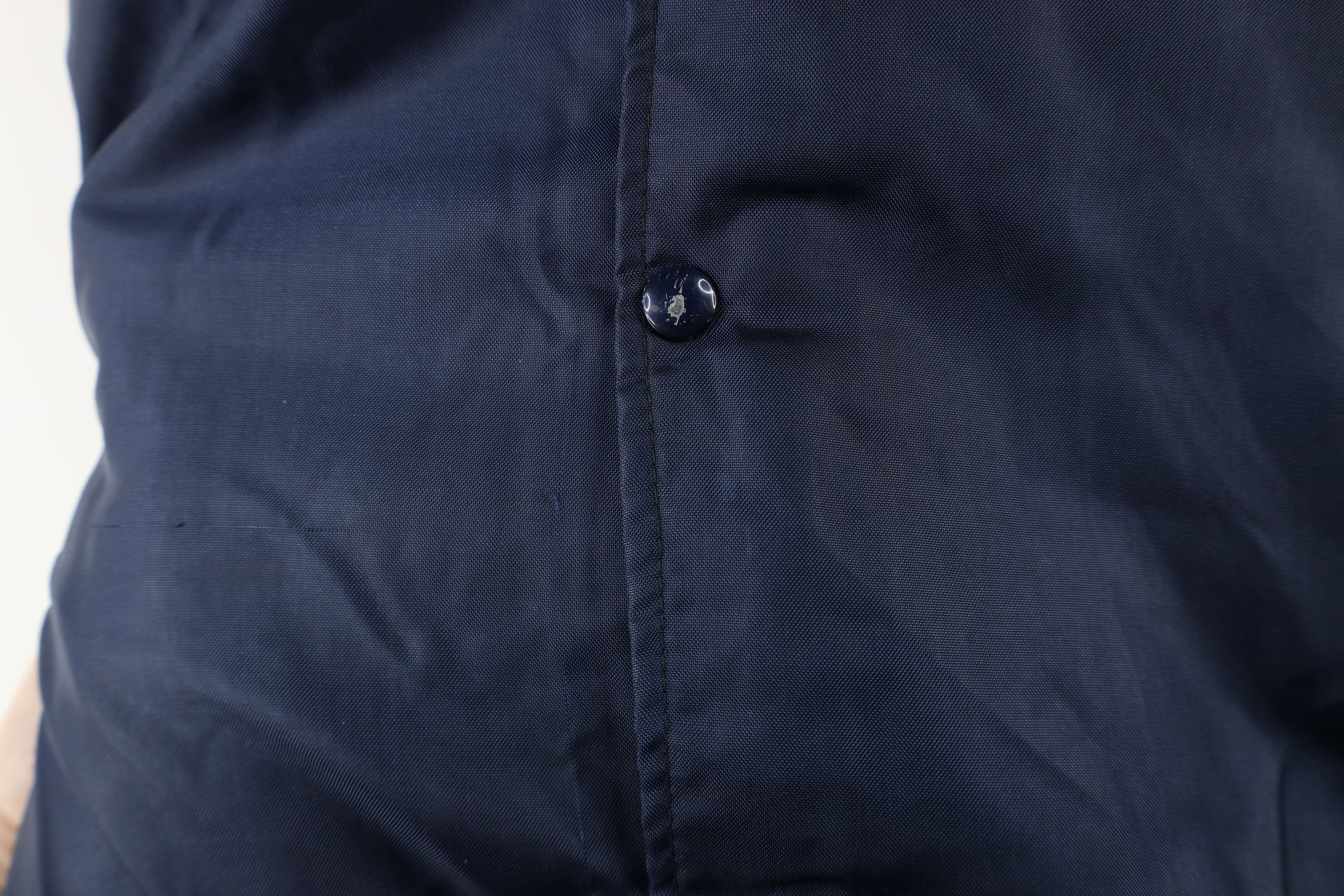 Vintage Vintage 80s 90s Streetwear Quilted Button Bomber Jacket Blue Size US XXL / EU 58 / 5 - 6 Thumbnail
