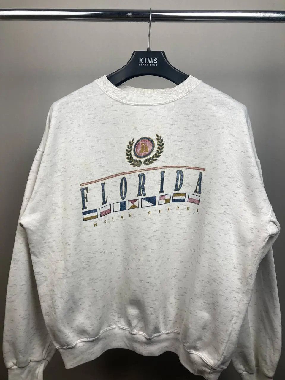 Vintage USA 1990's Florida State Gray Graphic Print Crewneck Size US XL / EU 56 / 4 - 2 Thumbnail