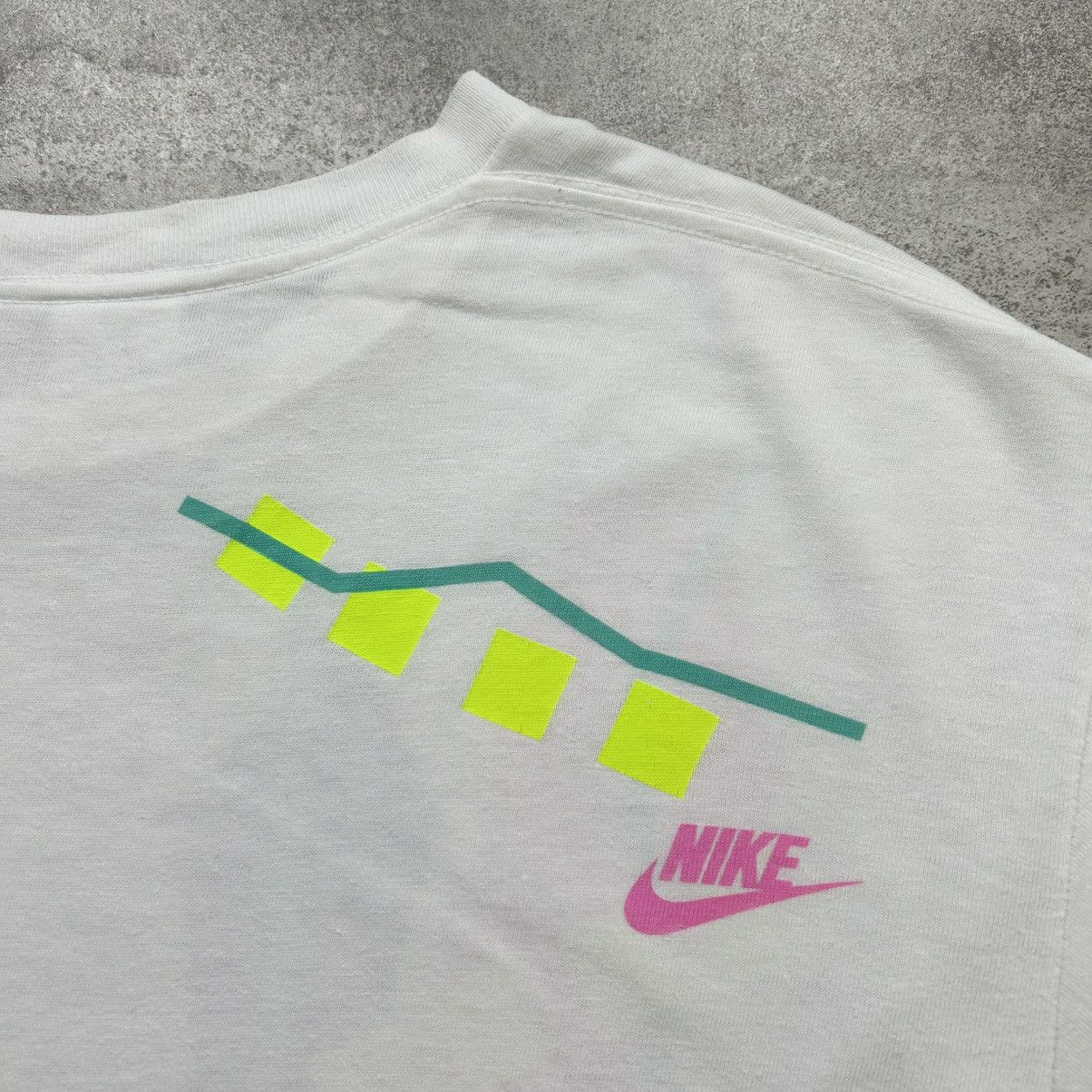 Nike × Vintage RARE VTG 90s NIKE ANDRE AGASSI TENNIS T-SHIRT SHORT LENGTH Size US M / EU 48-50 / 2 - 4 Thumbnail