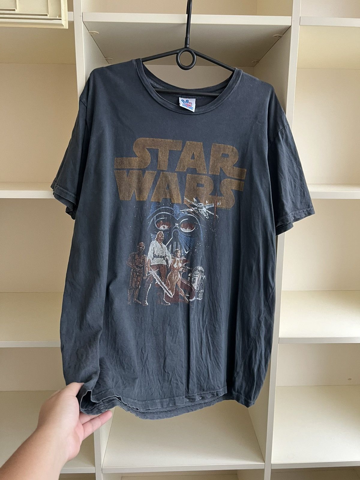 Star Wars Vintage Star Wars Movie Tee T-Shirt Made in USA Size US XL / EU 56 / 4 - 6 Thumbnail