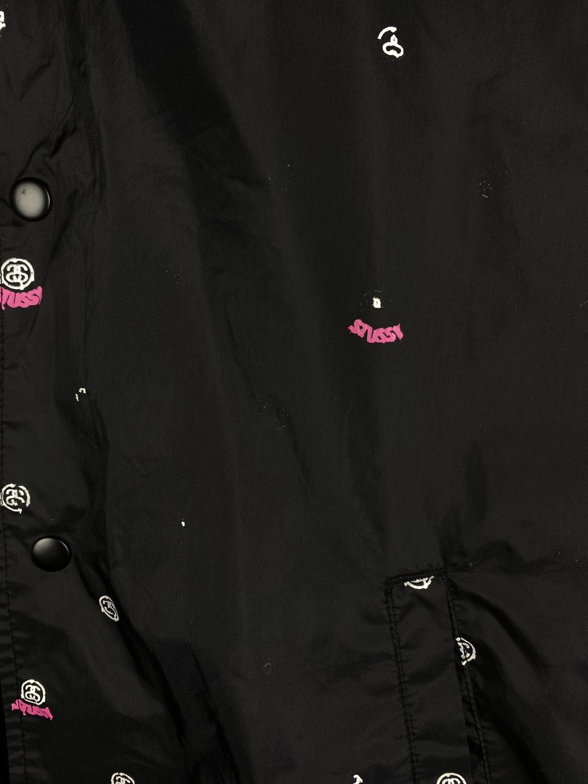 Stussy Stussy vintage multilogo coach jacket Size US L / EU 52-54 / 3 - 9 Thumbnail