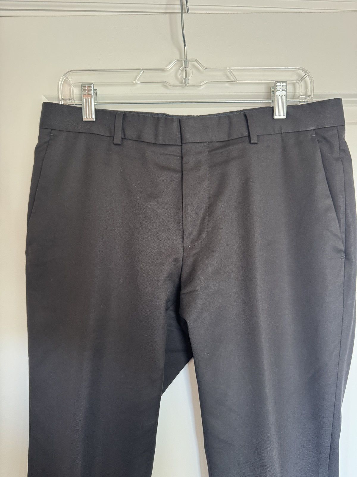 Hugo Boss Black Gibson Slim-Fit Virgin Wool Suit Trousers US SIZE 32 Size US 32 / EU 48 - 4 Thumbnail