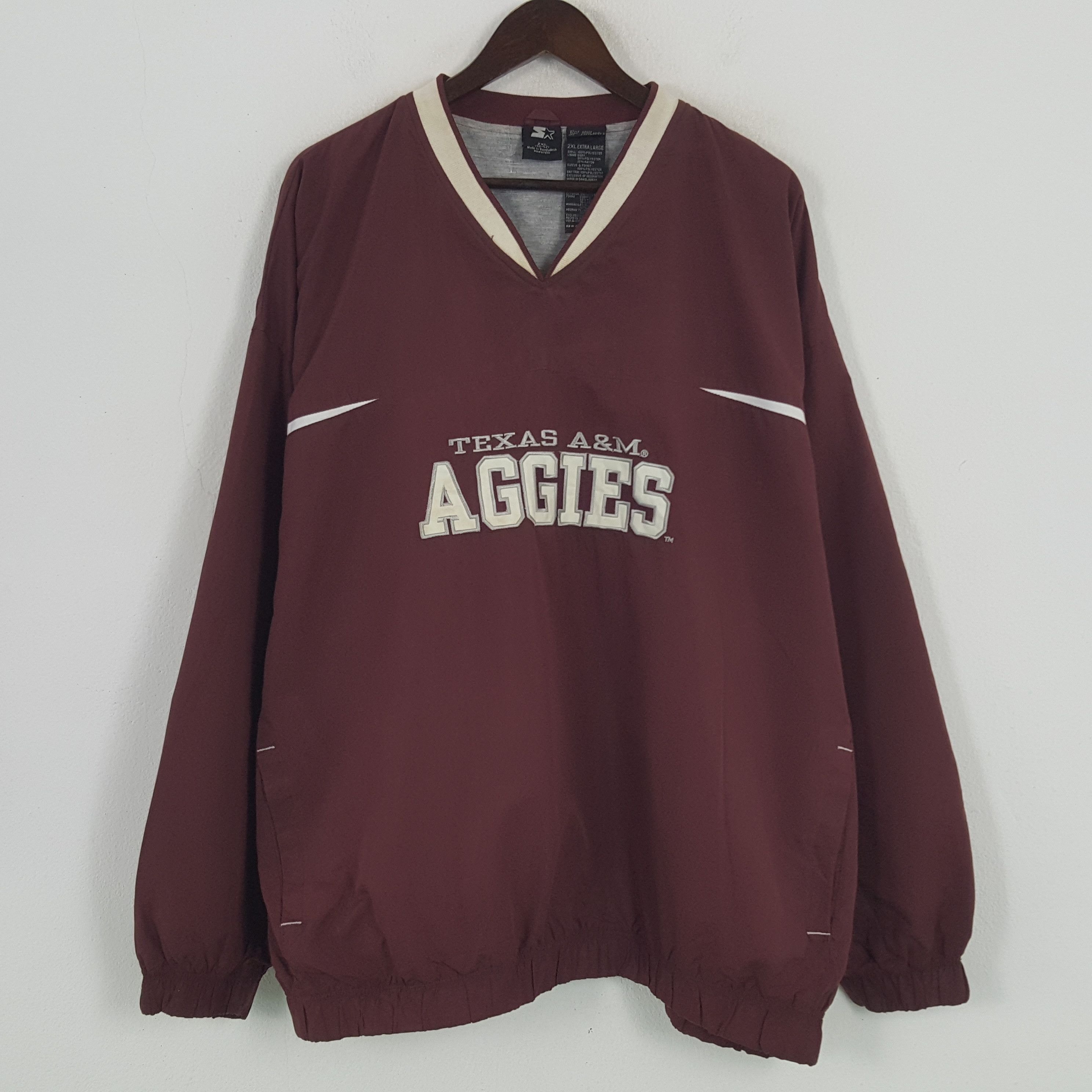 Starter × Vintage Vintage Texas A&M Aggies Sport Oversize Jacket Size US XXL / EU 58 / 5 - 1 Thumbnail