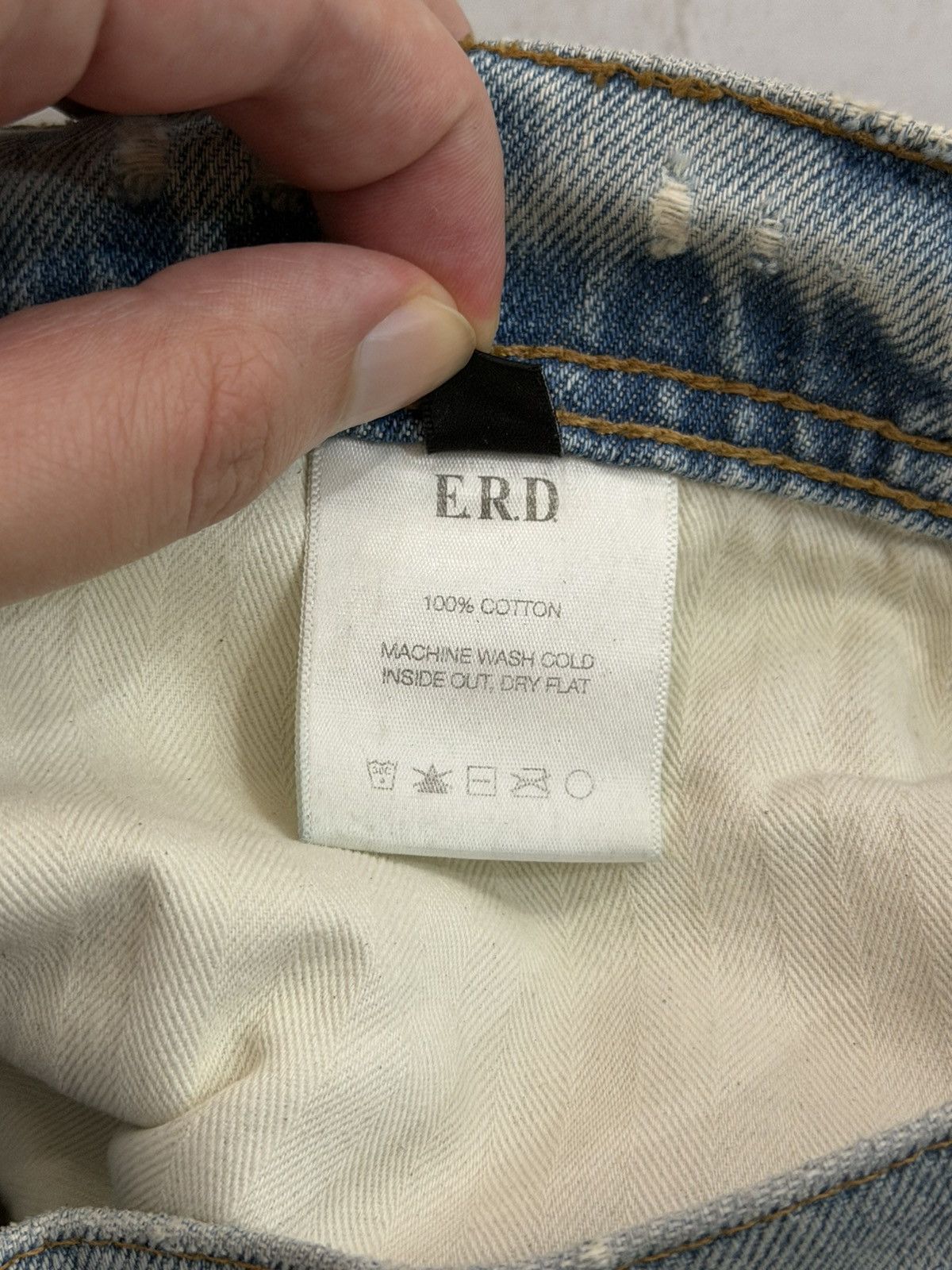 Enfants Riches Deprimes Enfants Riches Deprimes SS25 Dirty Stained Flaired Denim Size US 32 / EU 48 - 10 Thumbnail