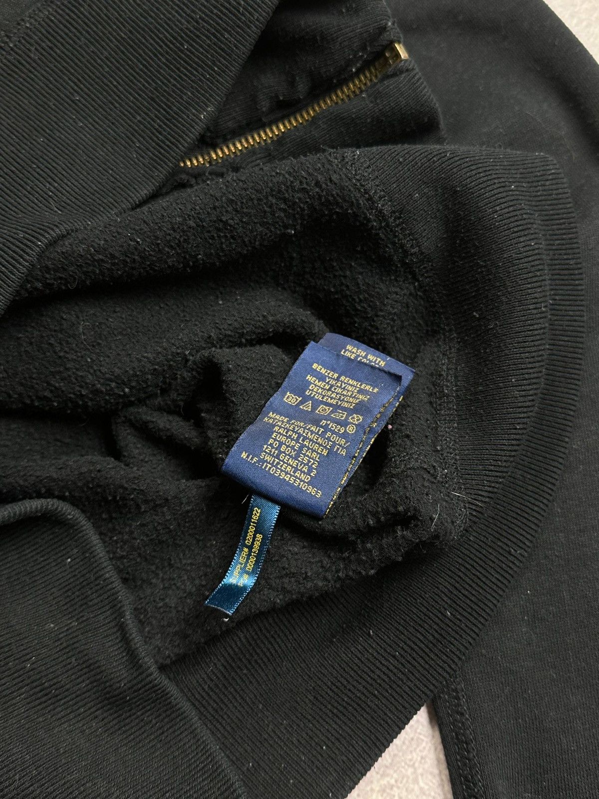 Polo Ralph Lauren Vintage Polo Ralph Lauren Zip Hoodie Rare L Size US L / EU 52-54 / 3 - 12 Thumbnail