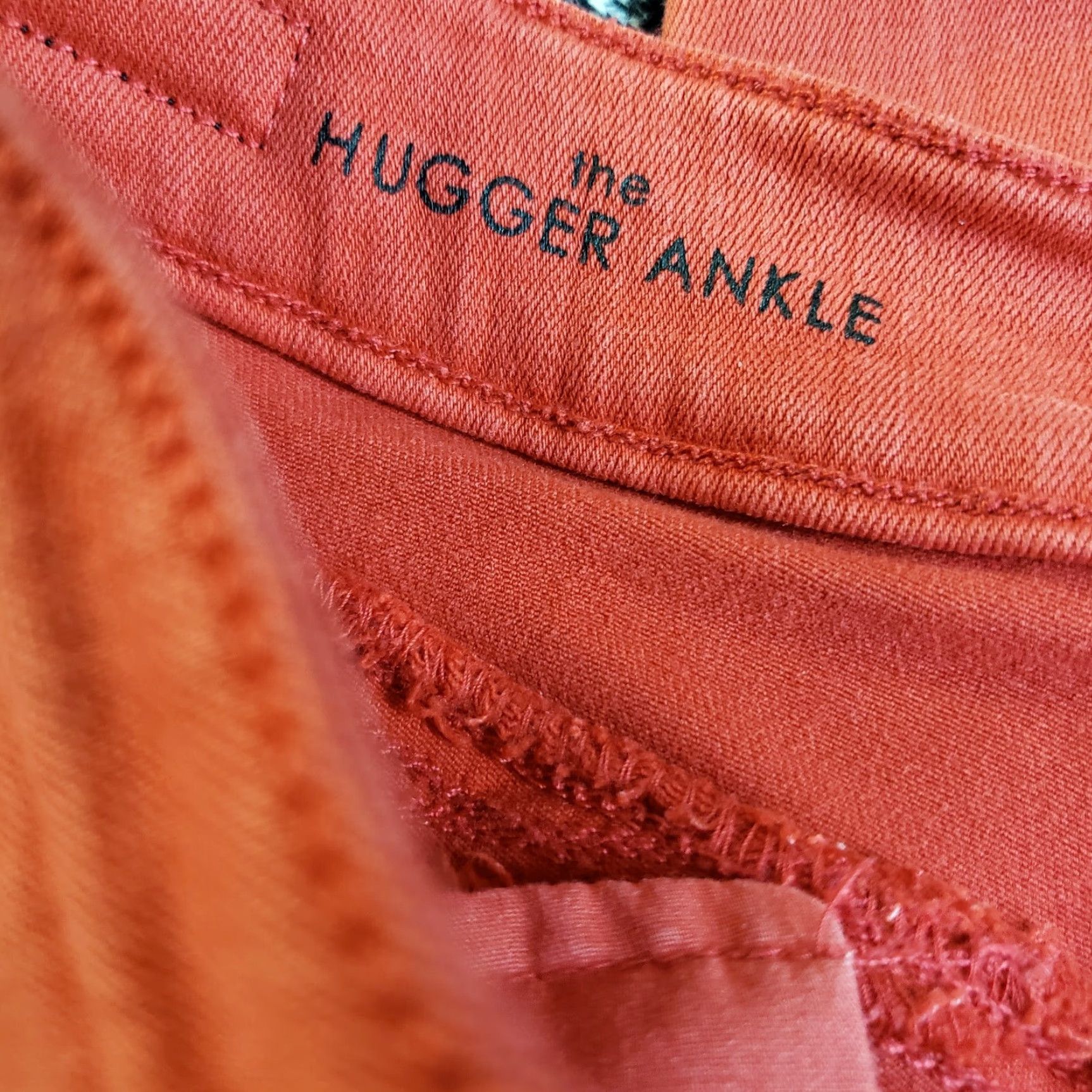 Vintage Liverpool Womens The Hugger Ankle Skinny Jeans Sz 4 Red Mid Rise Jeans Womens 4 Red Skinny (Denim) Liverpool Jeans Size 27" / US 4 / IT 40 - 5 Thumbnail