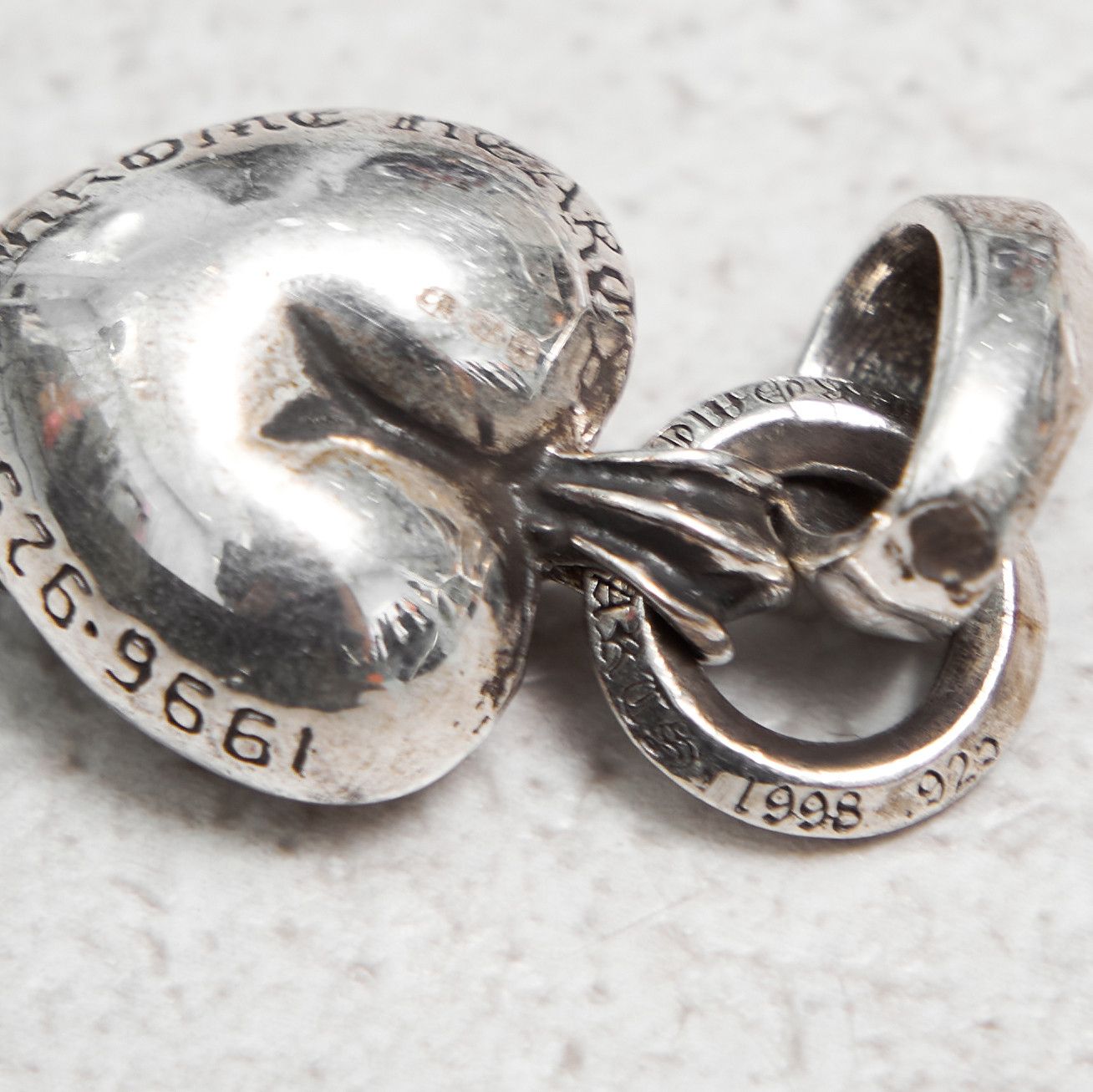 Chrome Hearts CHROME HEARTS Heart Pendant SILVER Size ONE SIZE - 4 Thumbnail