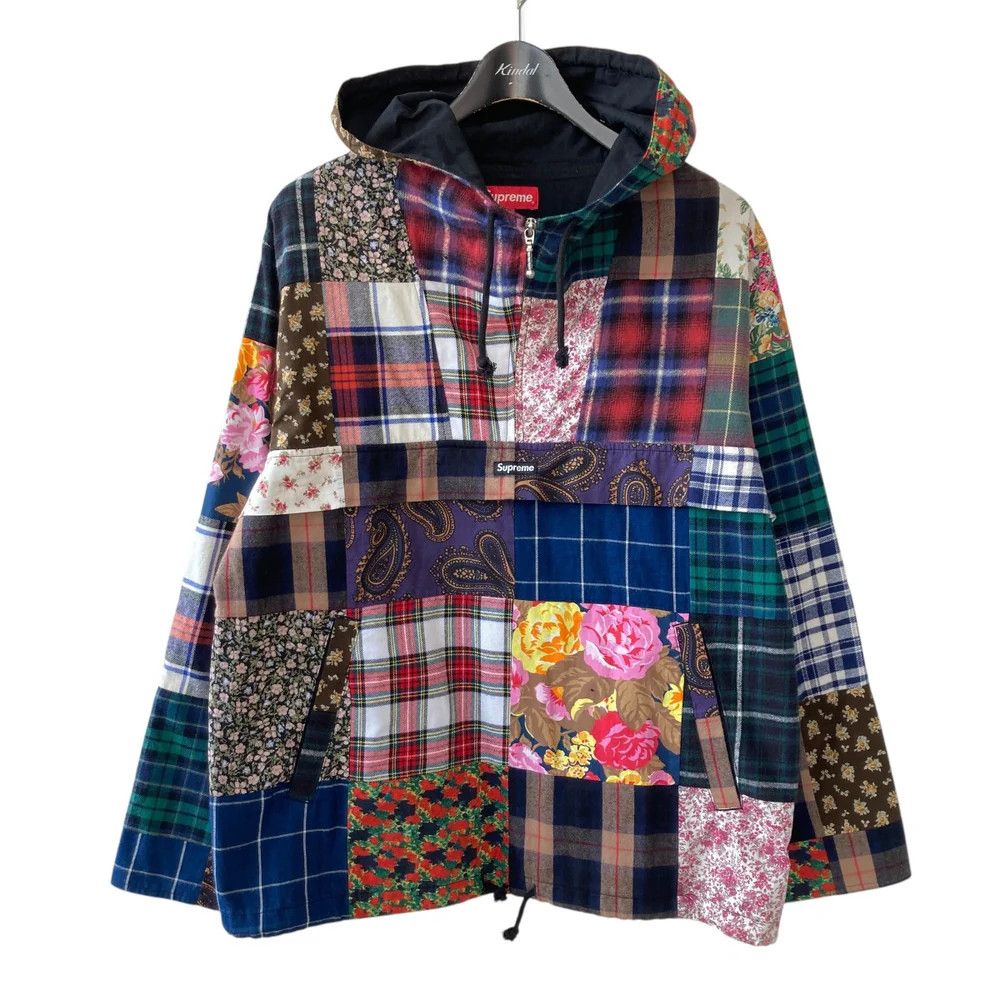 ジャケット・アウター Supreme Patchwork Madras Hooded Jacket S Supreme®/GOODENOUGH Patchwork Madras Hooded Jacket | Supreme