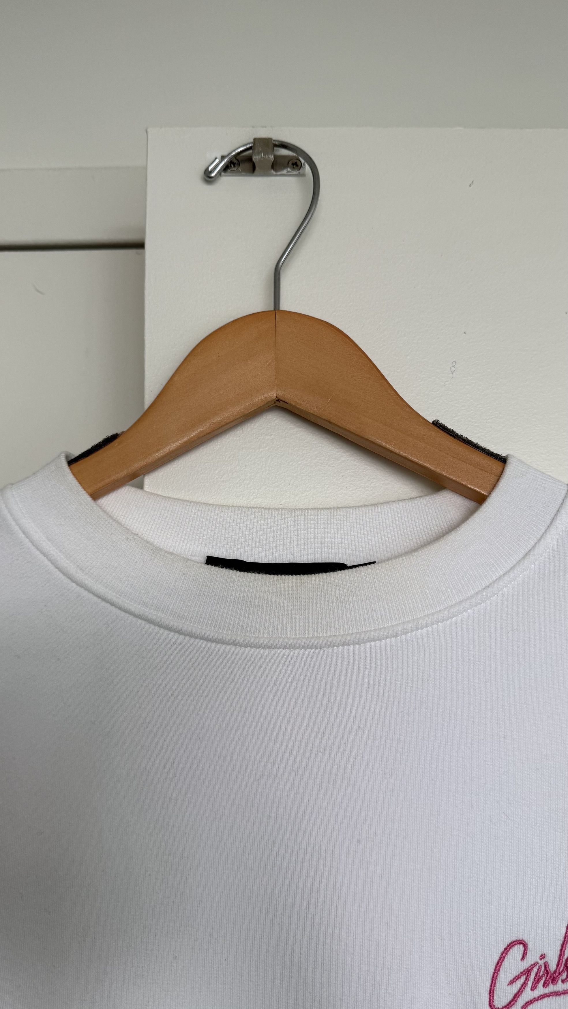 Alexander Wang Alexander Wang Girls Crewneck White / Pink Size US S / EU 44-46 / 1 - 4 Thumbnail