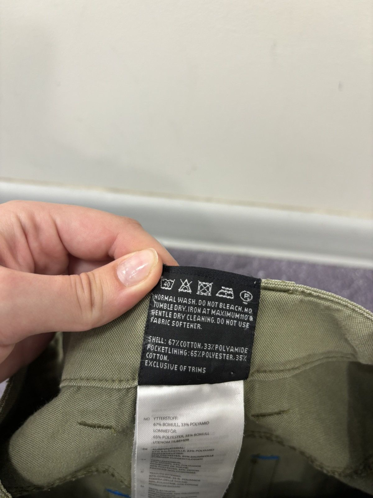 Norrona Norrona Men’s Falketind Olive Green Outdoor Cotton Shorts Size US 30 / EU 46 - 13 Thumbnail