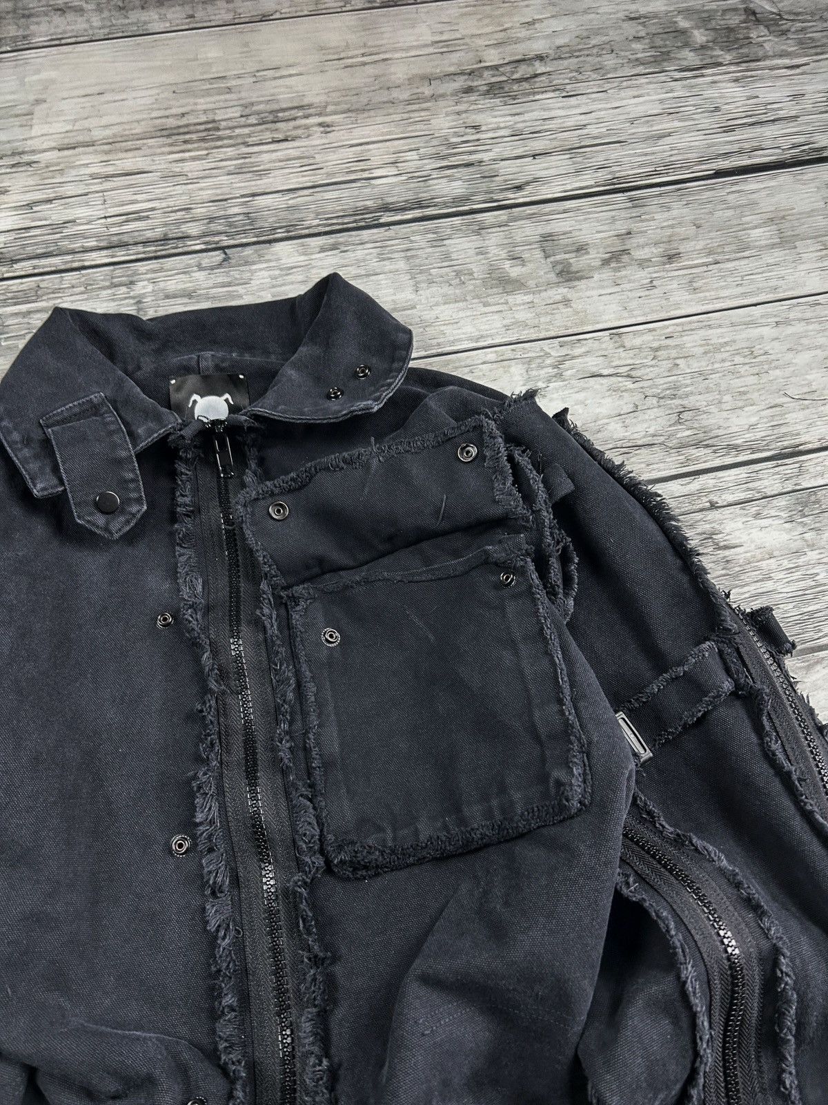 Other 🕷BALENCI RICK OWENS OPIUM CARTI STYLE Y2K BONDAGE JACKET Size US M / EU 48-50 / 2 - 11 Thumbnail
