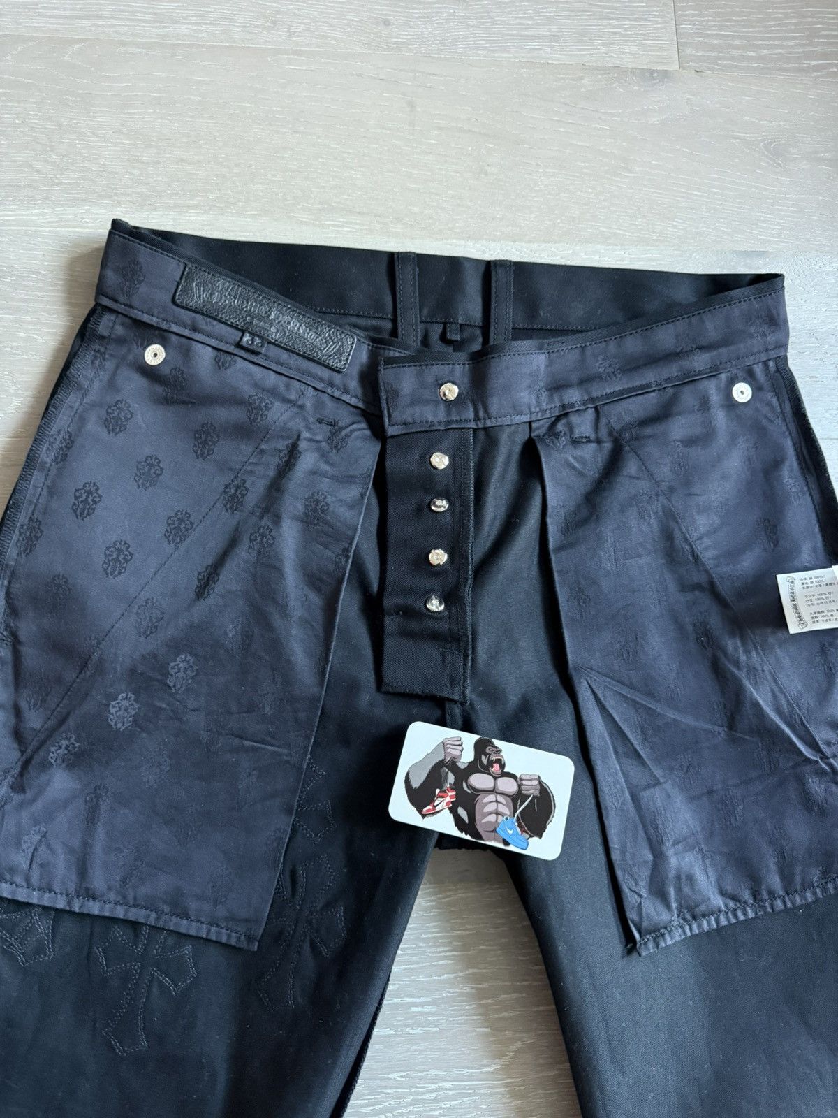 Chrome Hearts Chrome Hearts Cross Patch Chino Pants Black/Camo Size US 33 - 18 Thumbnail