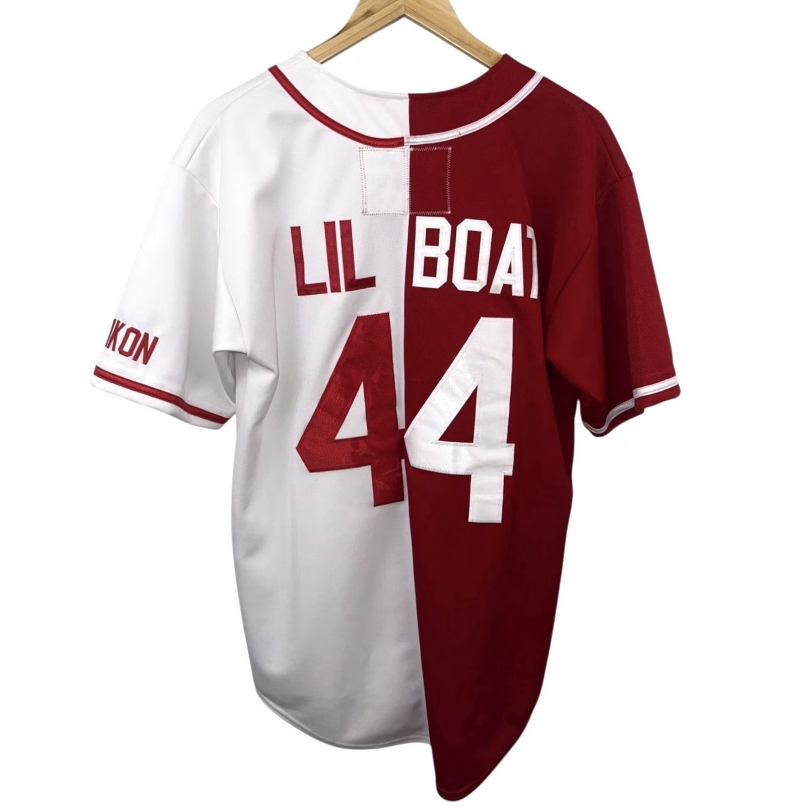 Vintage Lil Yachty Sailing Team Baseball Jersey T-Shirt Size L RED Men RARE Size US L / EU 52-54 / 3 - 2 Thumbnail