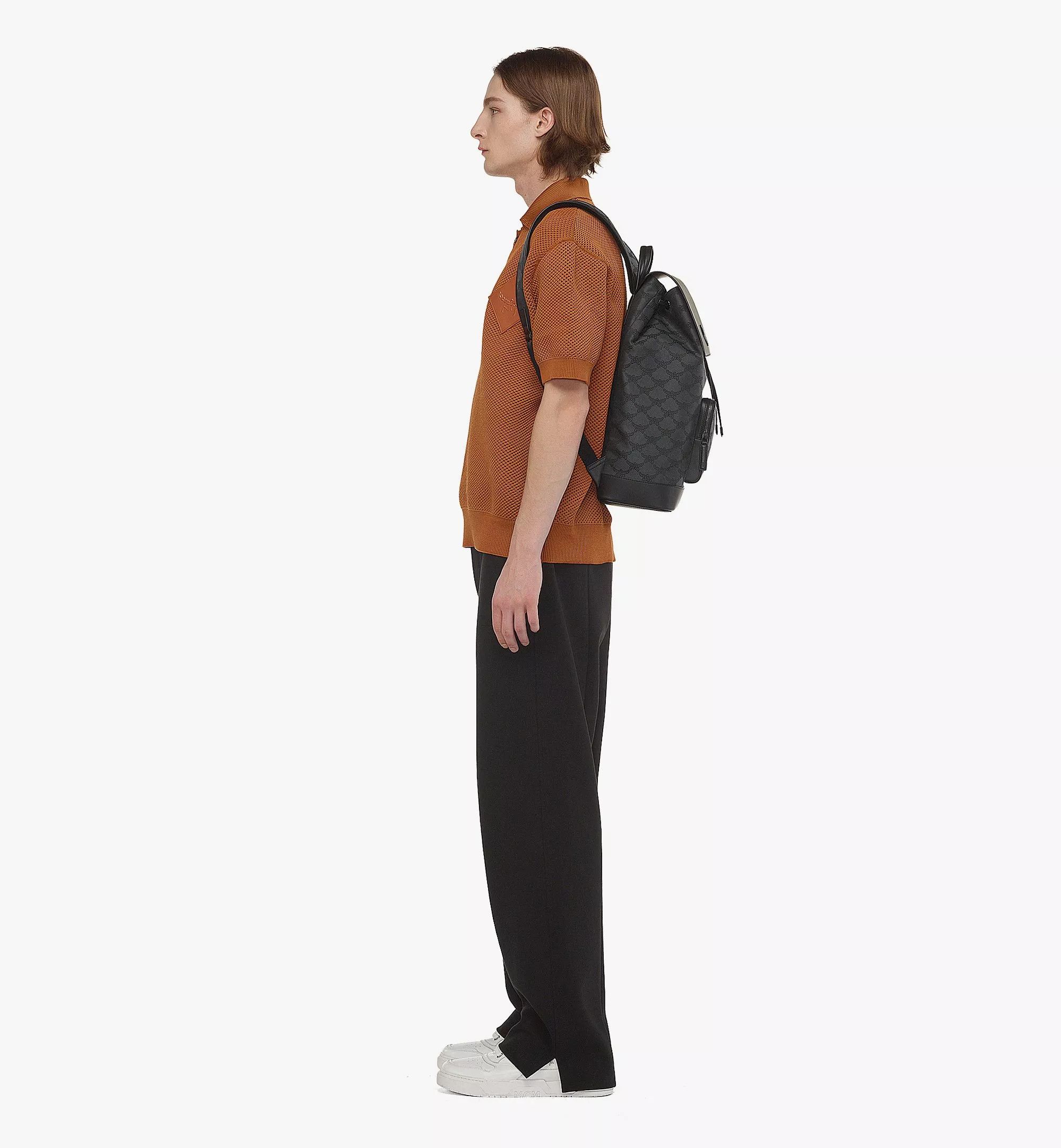 MCM o1mt1gz0225 Size: OS / Backpack Medium in Black/Grey Size ONE SIZE - 6 Thumbnail