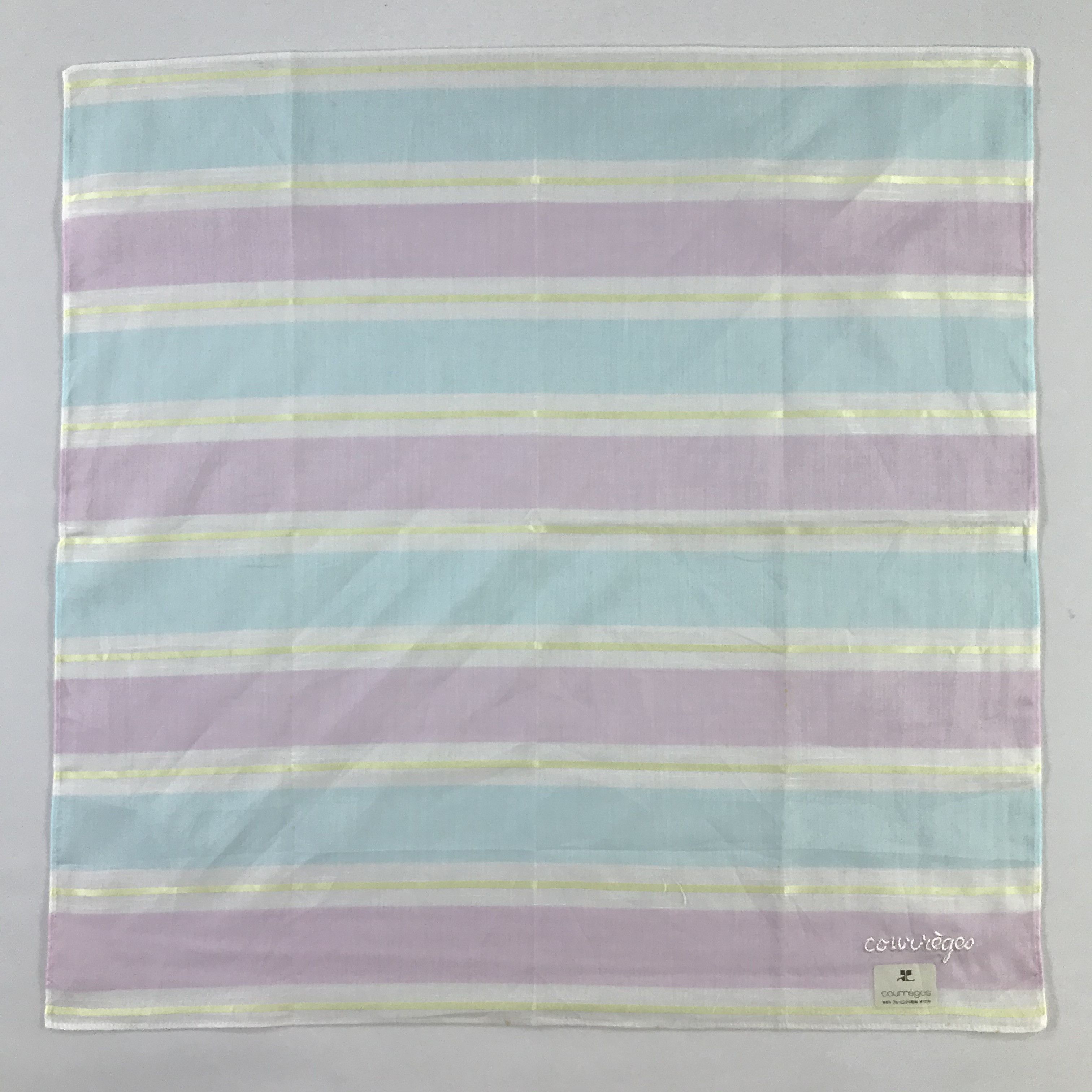 Courreges × Vintage Courreges Bandana / Handkerchief / Neckerchief - S799 Size ONE SIZE - 1 Thumbnail