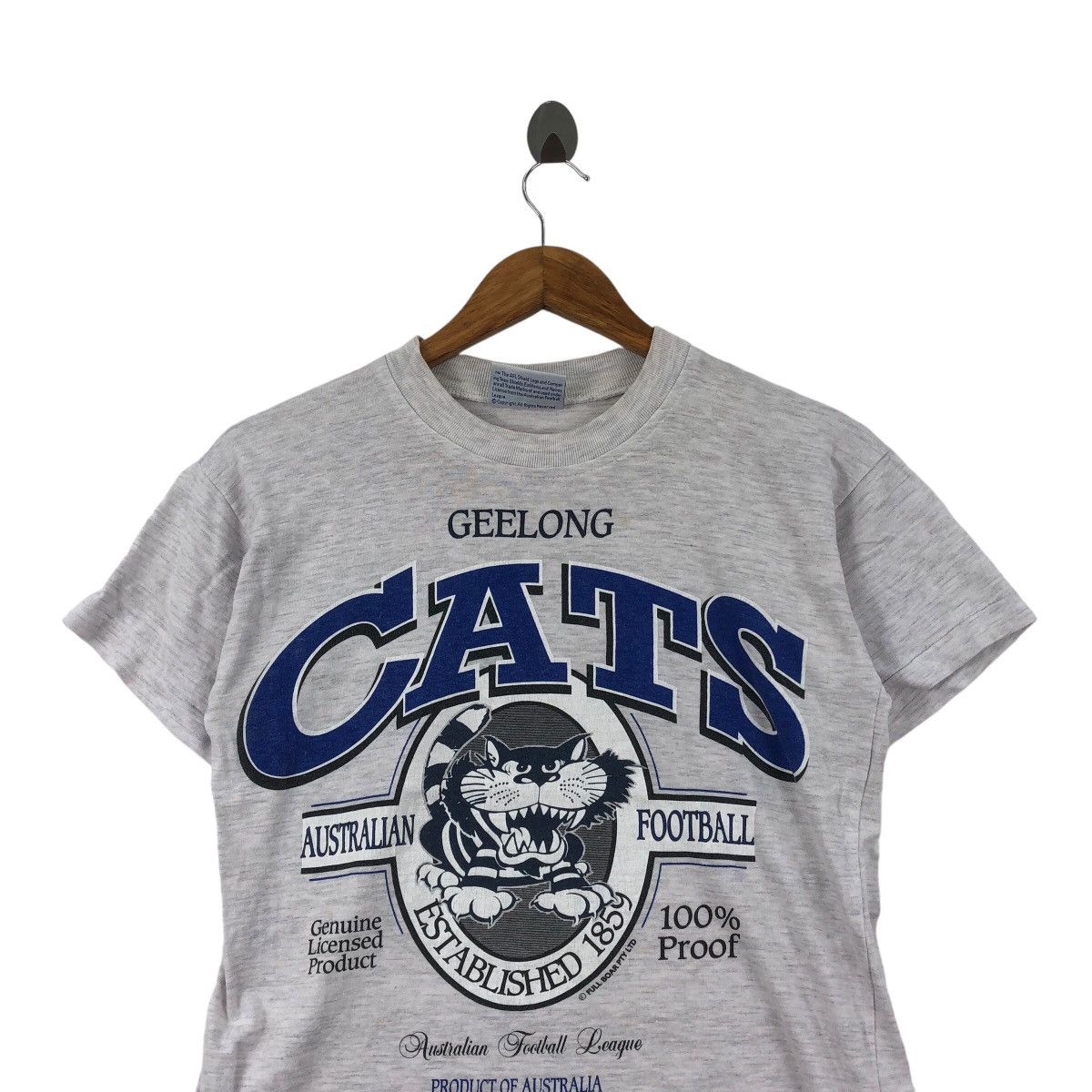 Vintage Vintage 90s Aussie GEELONG CATS Australian Football Gmhba Size S / US 4 / IT 40 - 2 Thumbnail
