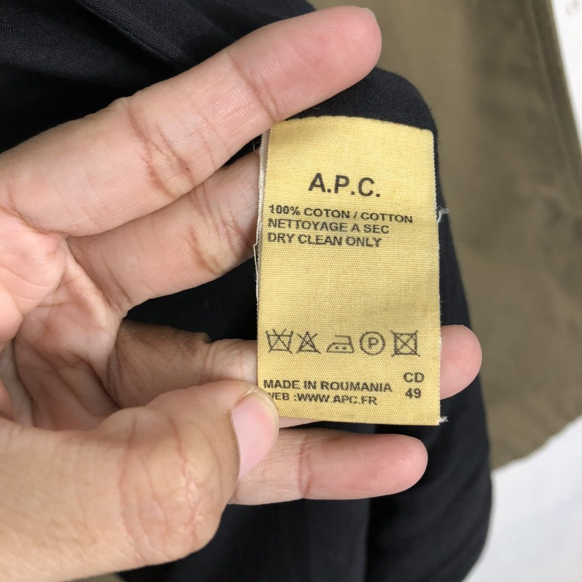 A.P.C. 🔥RUNWAY LONG JACKET APC DOUBLE BREAST Size US S / EU 44-46 / 1 - 18 Thumbnail