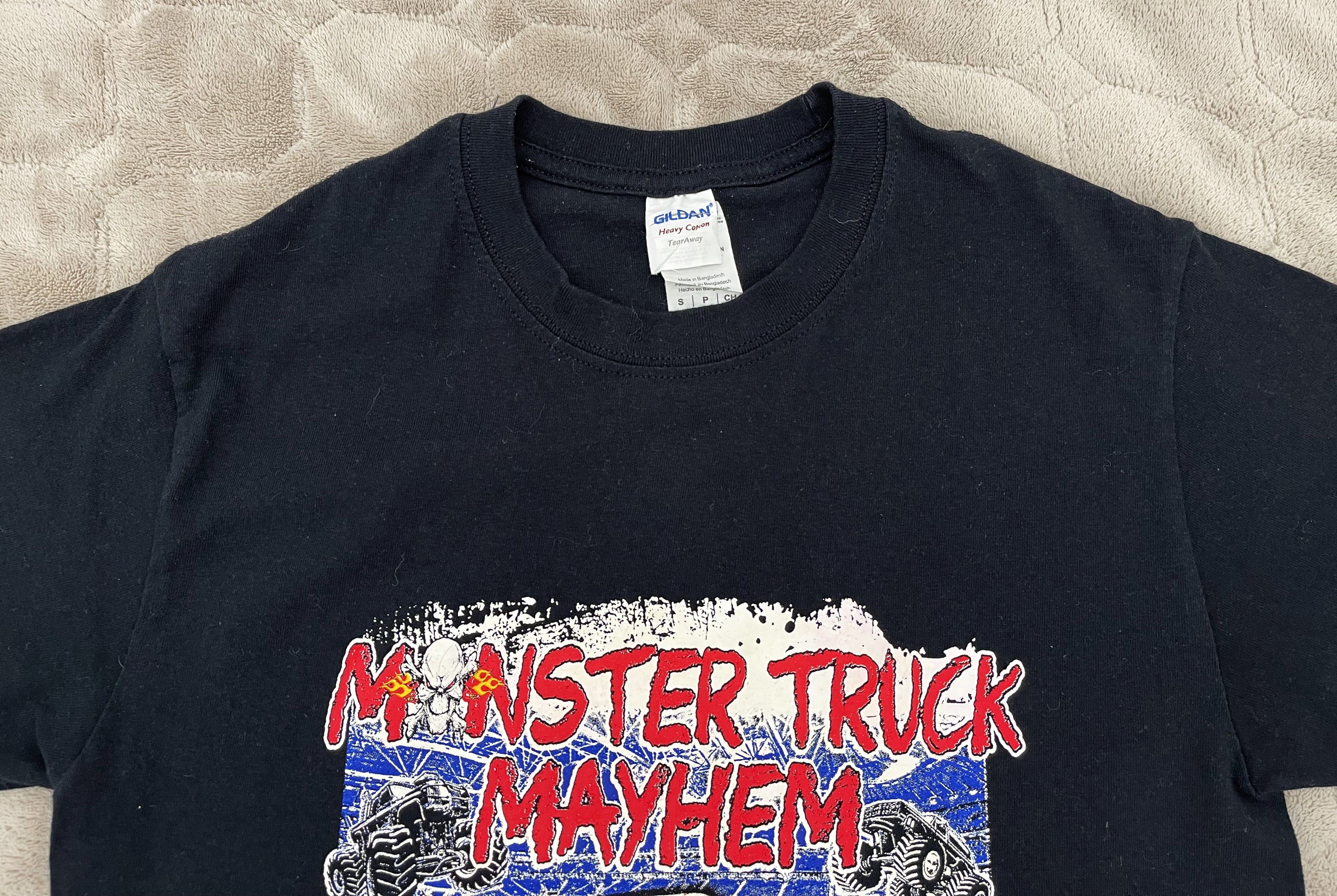 Gildan × Vintage MONSTER TRUCK MAYHEM CARDIFF GILDAN Size US S / EU 44-46 / 1 - 5 Thumbnail