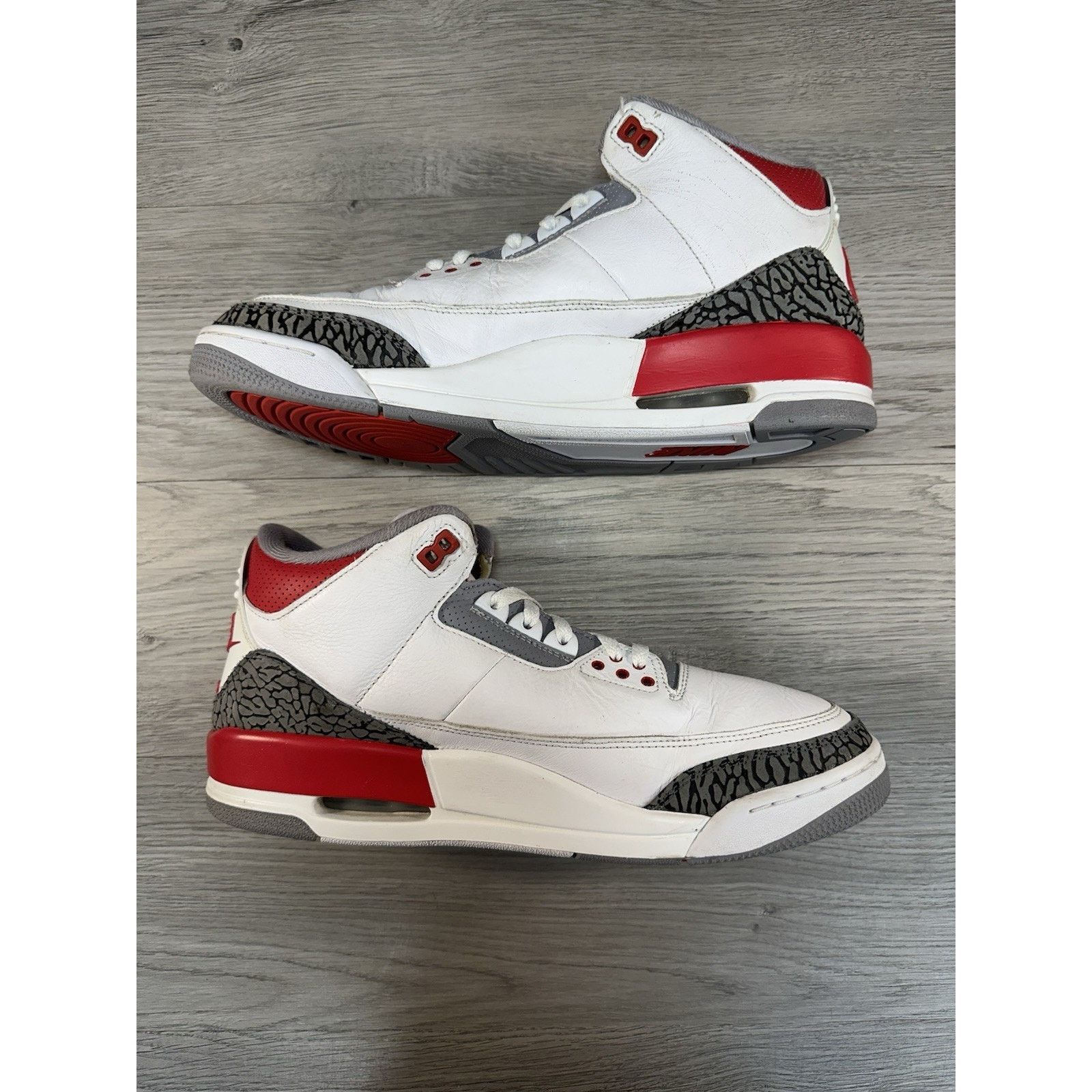 Jordan Brand Jordan 3 Retro Fire Red - Size 12 Size US 12 / EU 45 - 3 Thumbnail