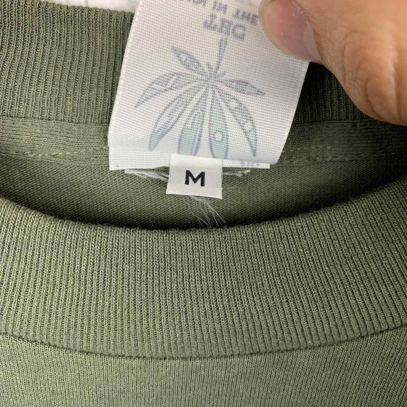 Other Vintage 90s THC H*A*S*H Olive Green T Shirt Medium Size US M / EU 48-50 / 2 - 5 Thumbnail